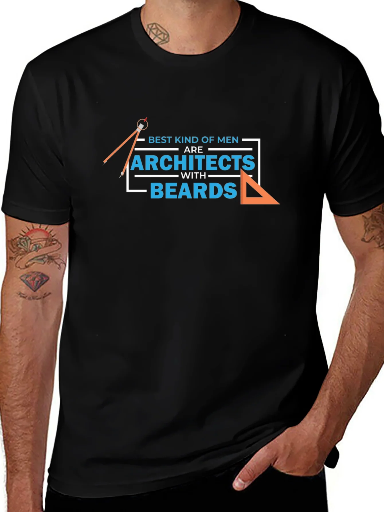Architects with Beards Graphic Tee