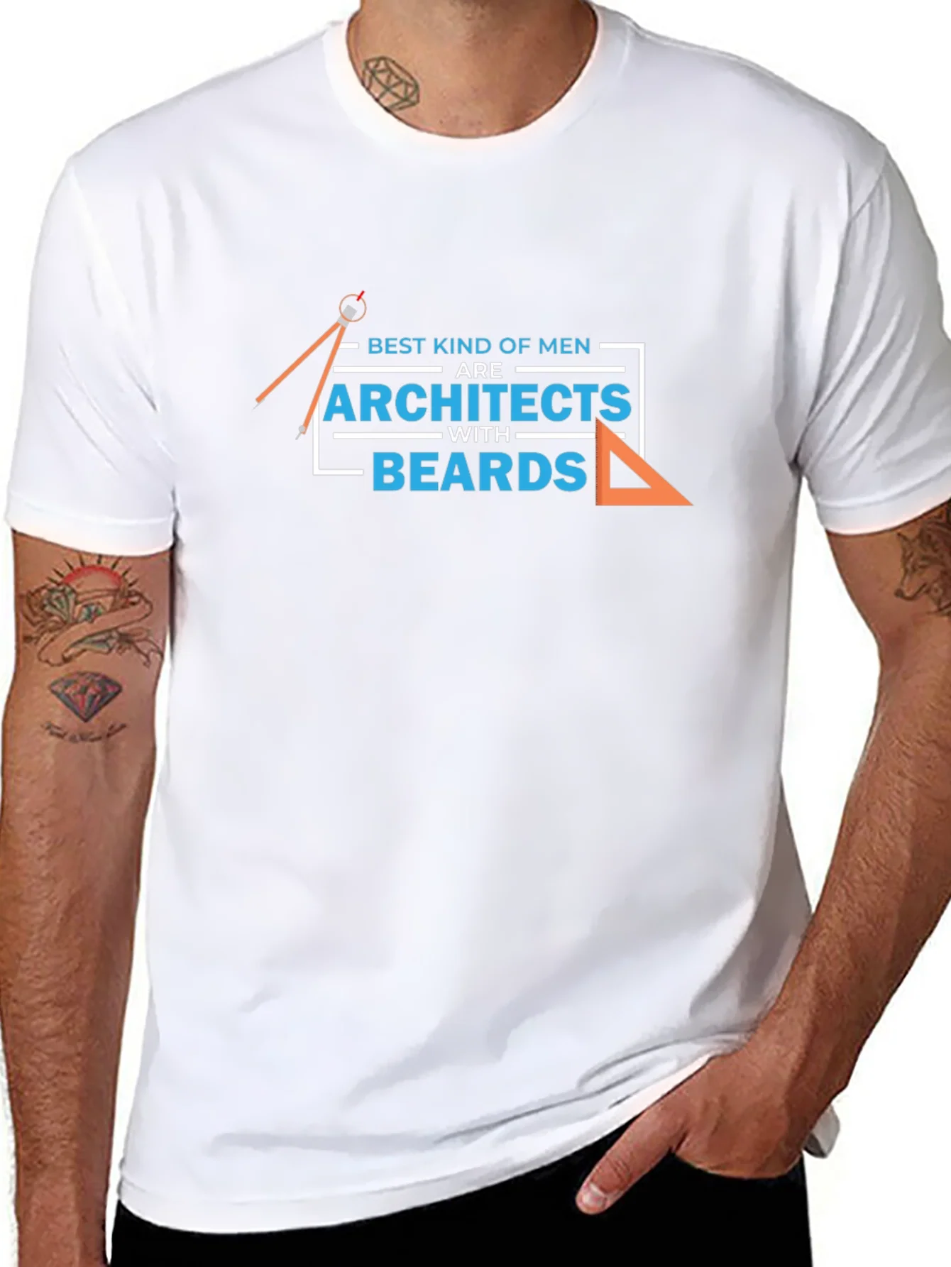 Architects with Beards Graphic Tee