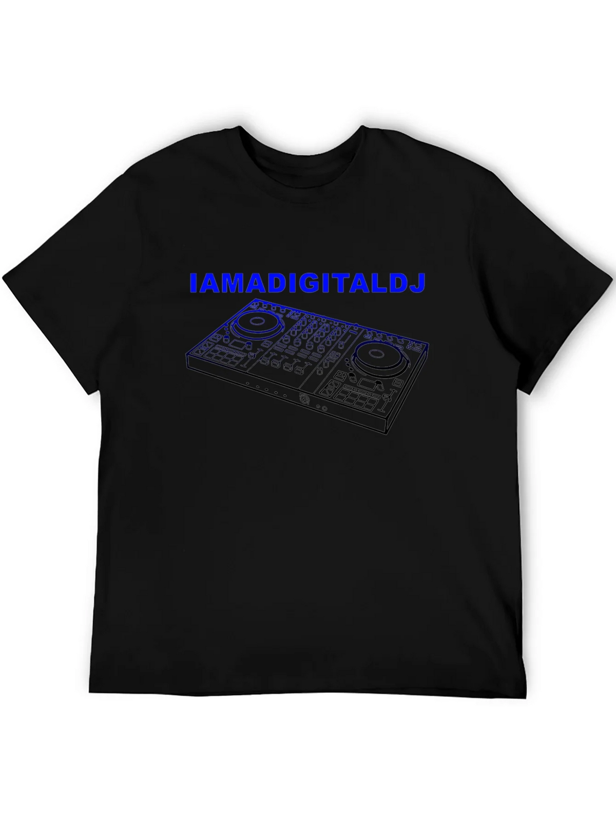 I Am A Digital DJ T-Shirt Black