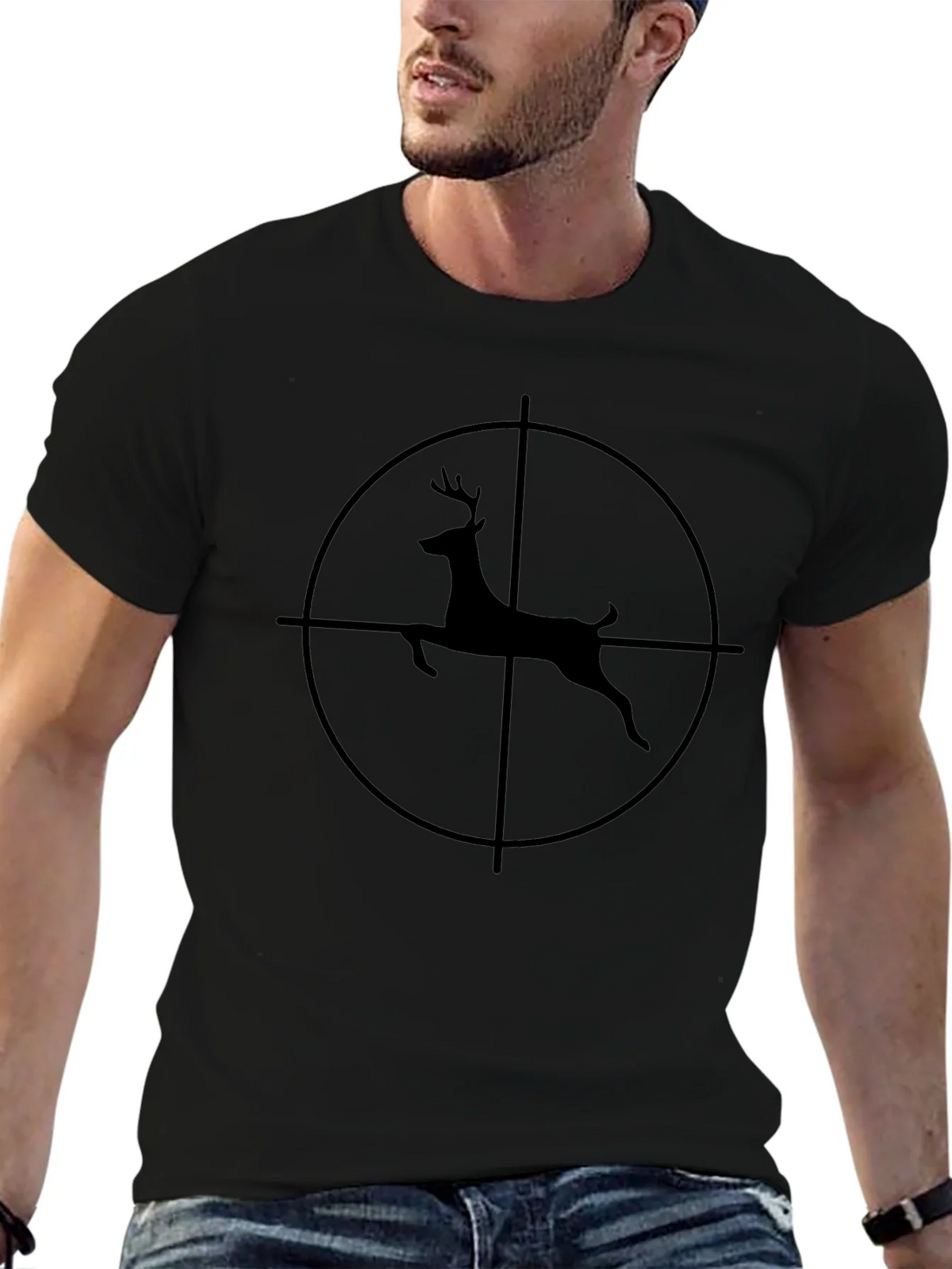 Deer Target T-Shirt - Hunting Graphic Tee