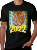 2022 Tiger Graphic T-Shirt - Black