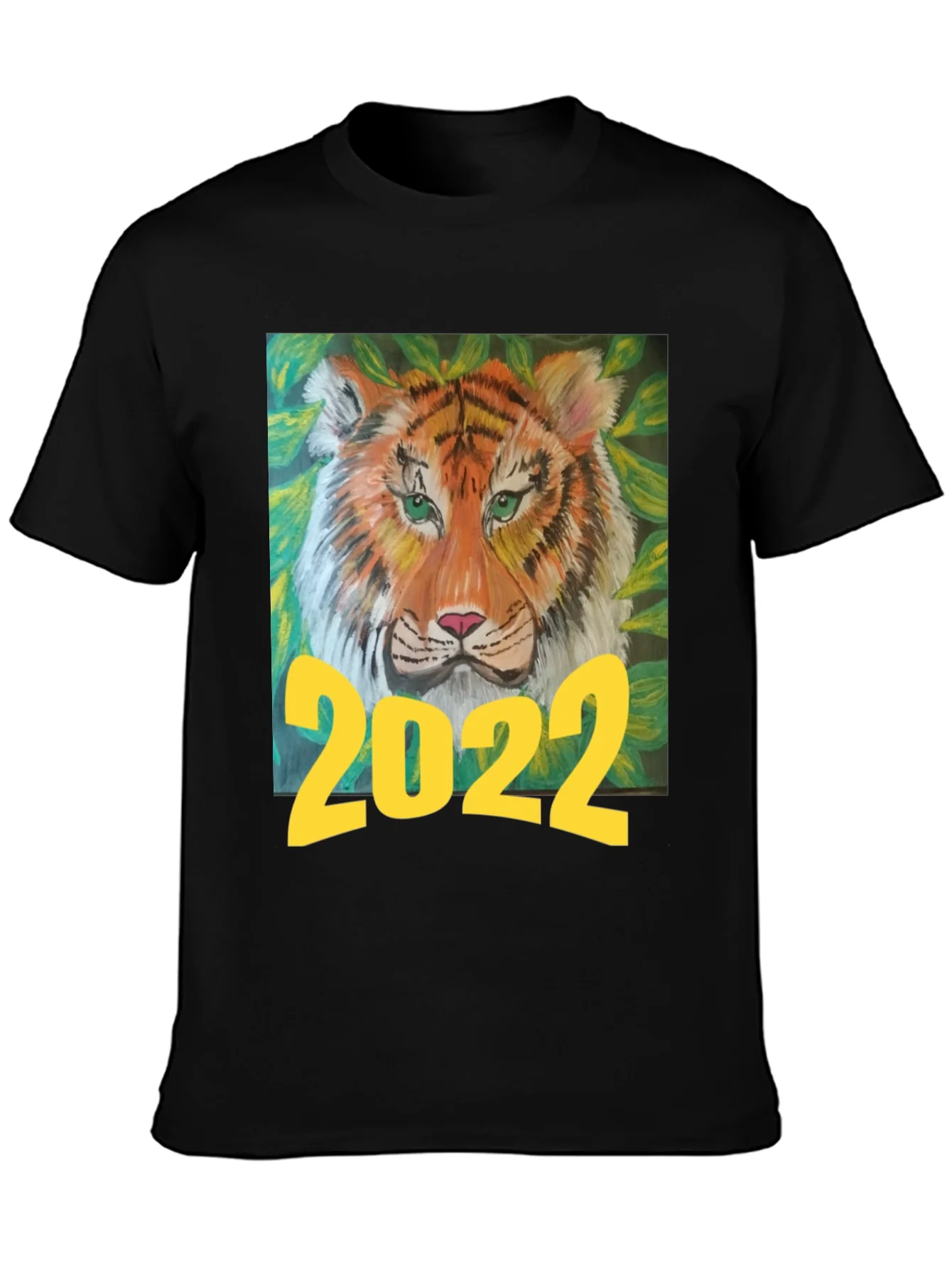 2022 Tiger Graphic T-Shirt - Black