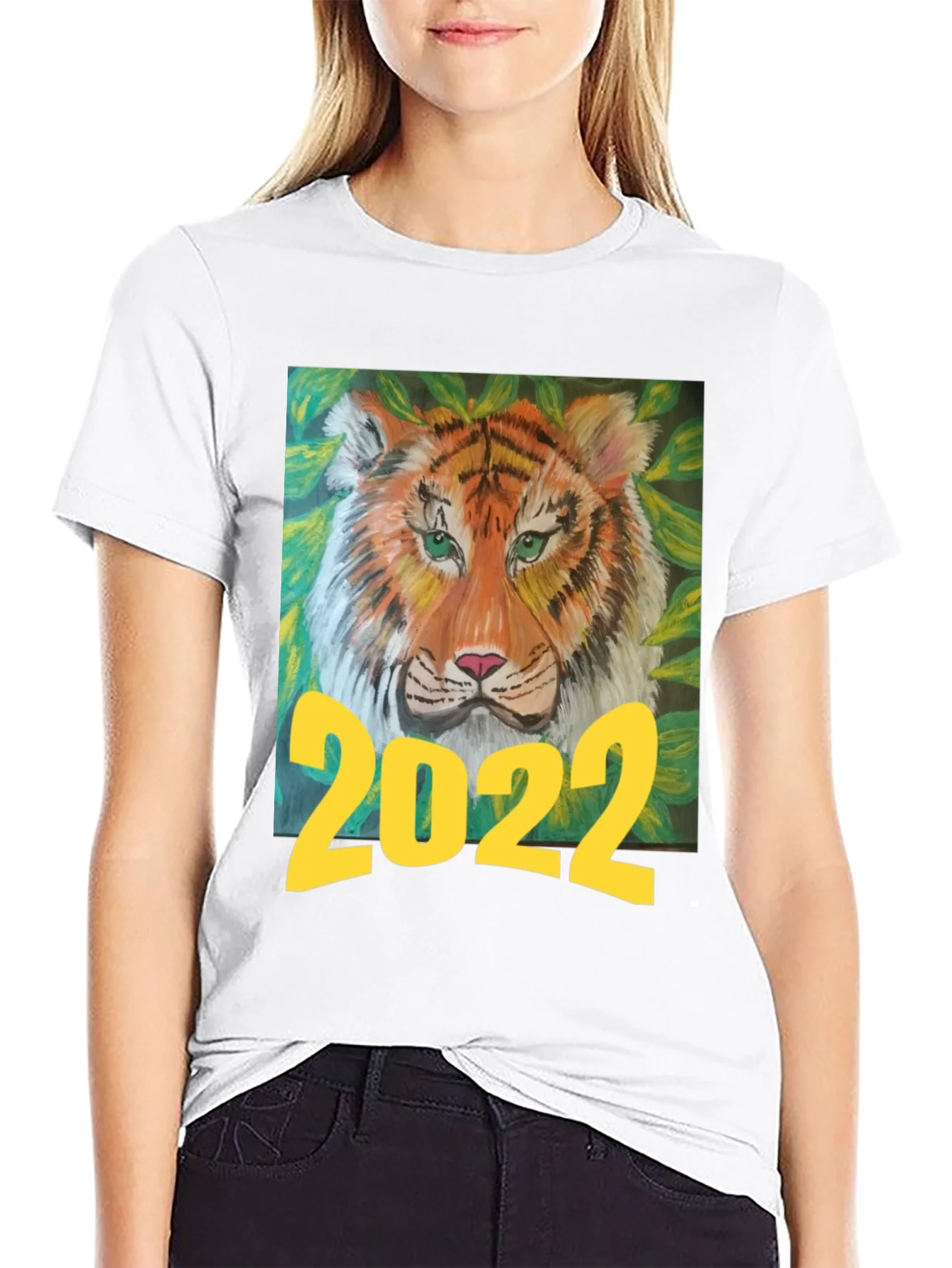 2022 Tiger Graphic T-Shirt - Black