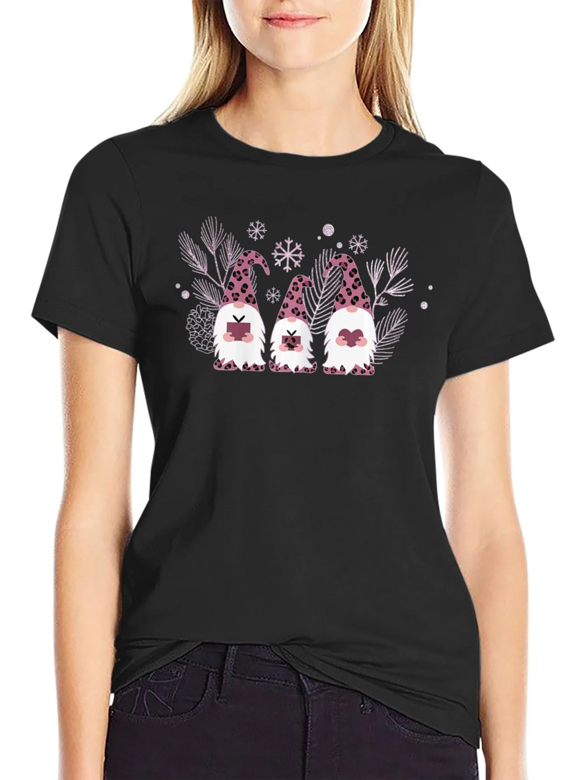 Holiday Gnomes Reading T-Shirt