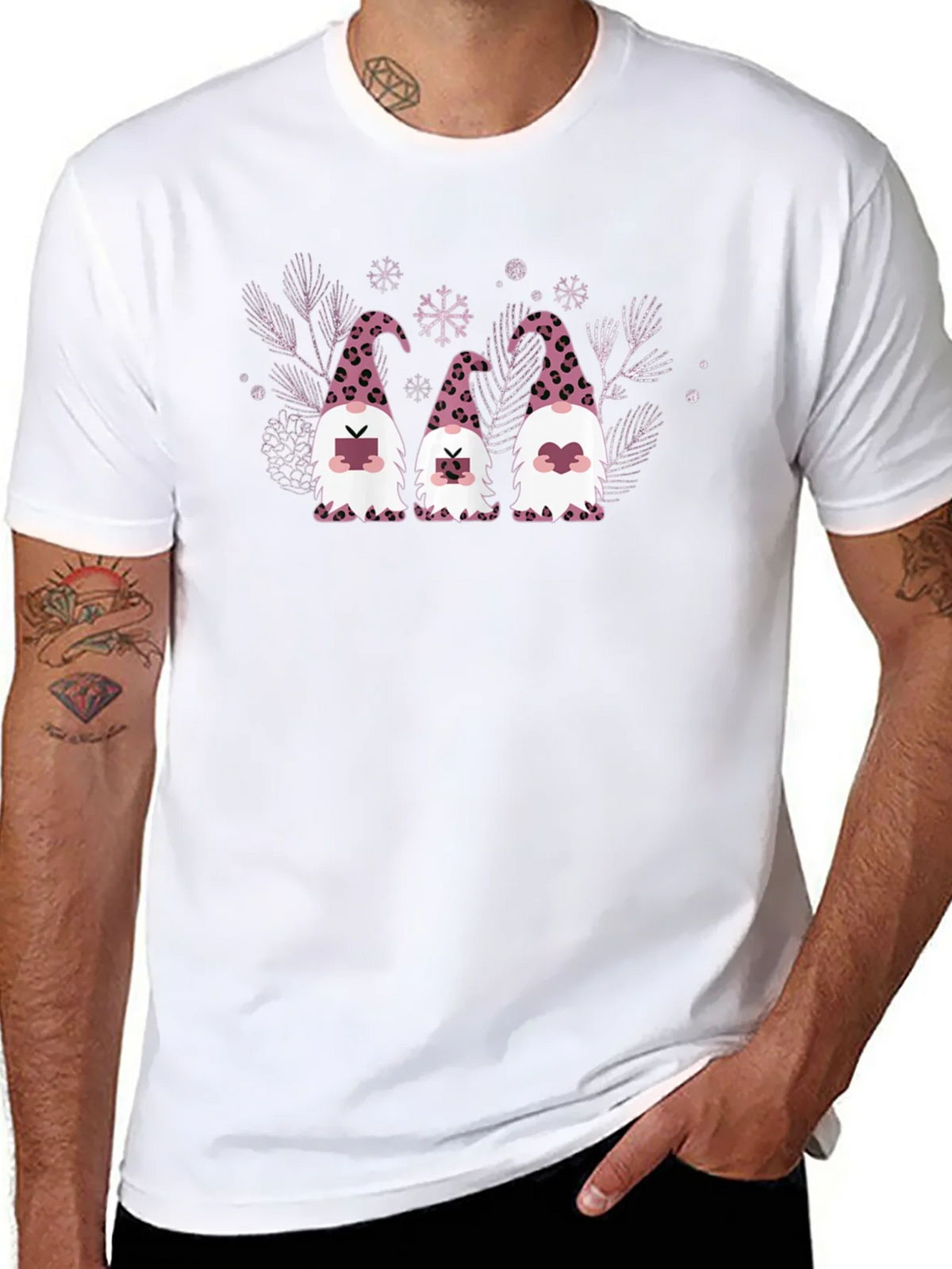 Holiday Gnomes Reading T-Shirt