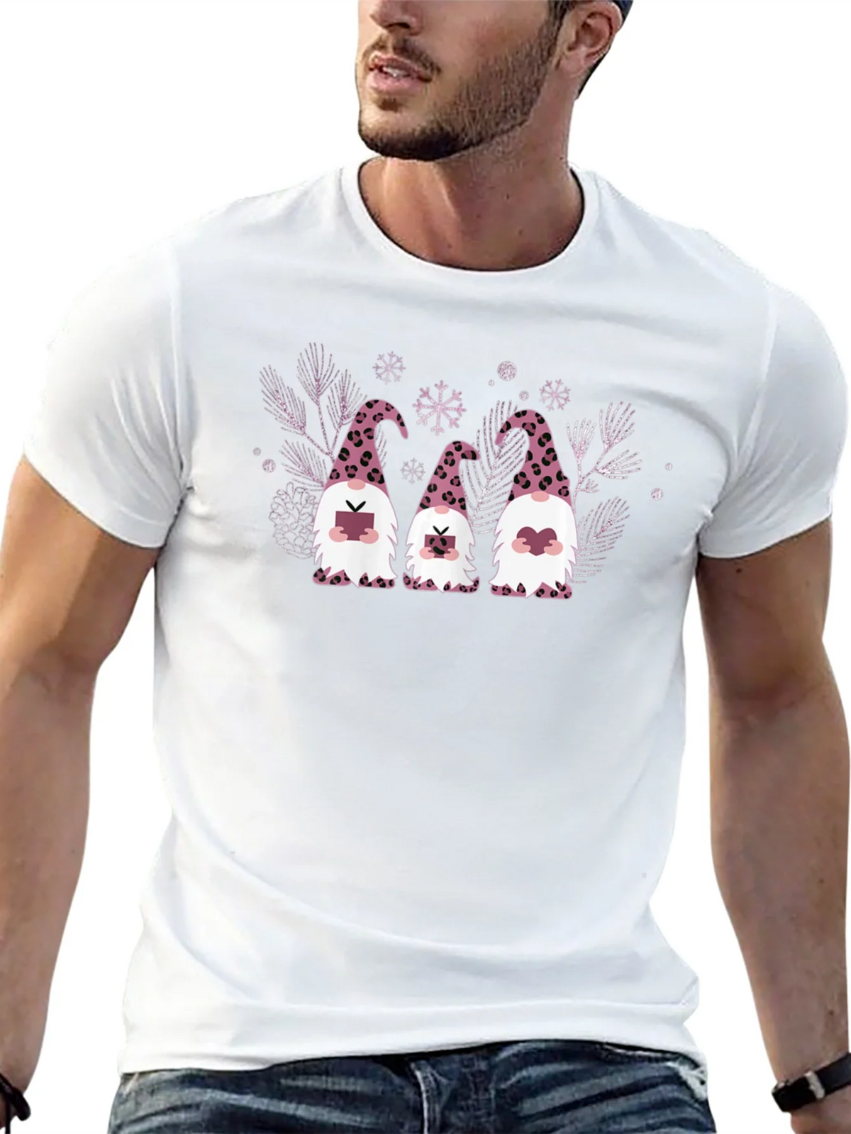 Holiday Gnomes Reading T-Shirt