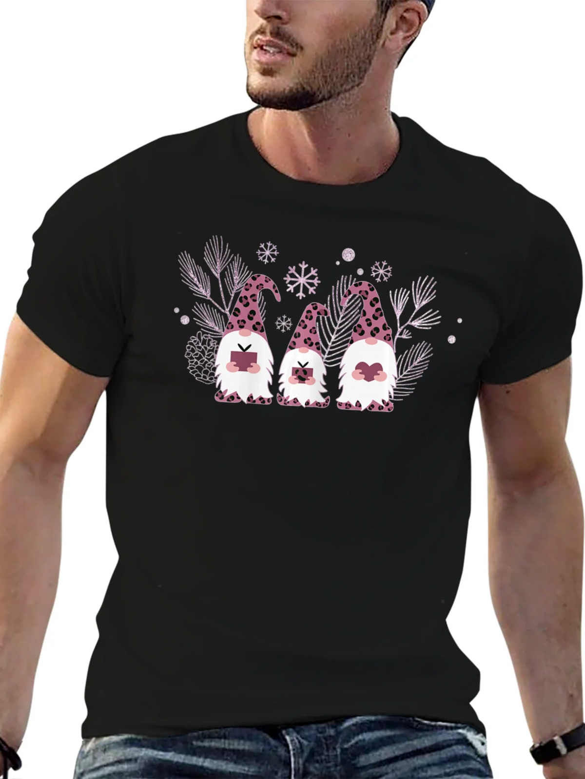 Holiday Gnomes Reading T-Shirt