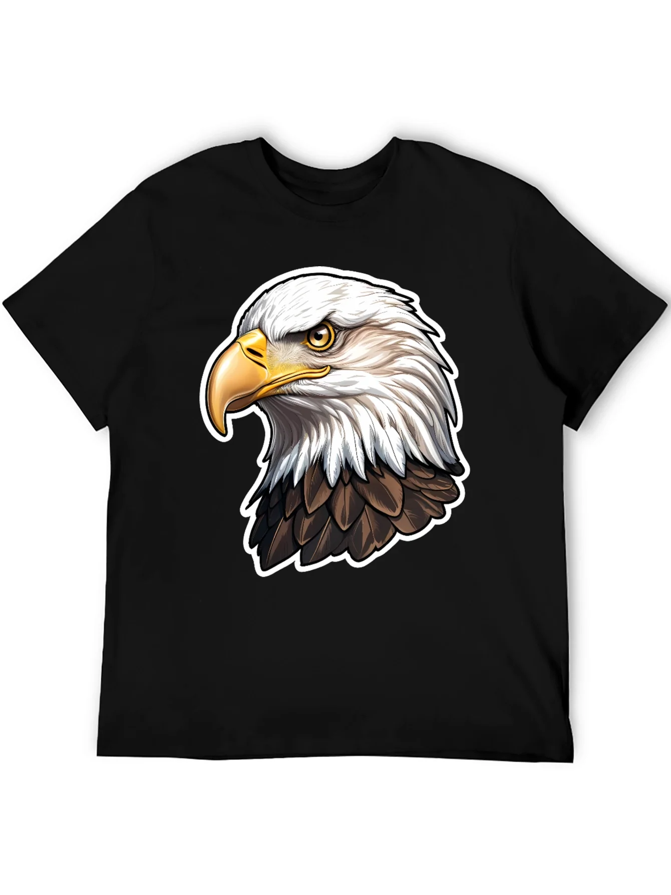 Bald Eagle Graphic Tee - Patriotic American Pride
