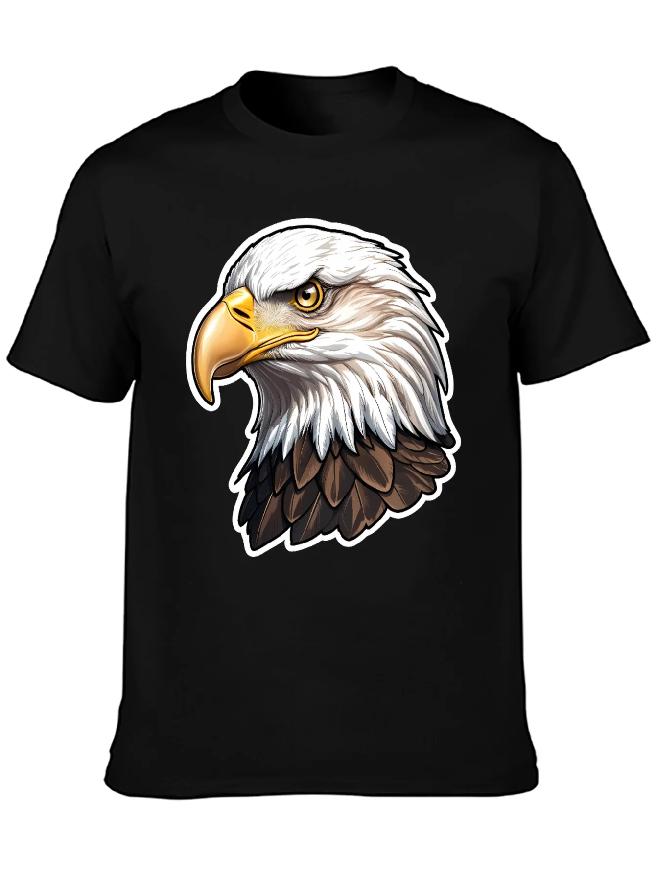 Bald Eagle Graphic Tee - Patriotic American Pride