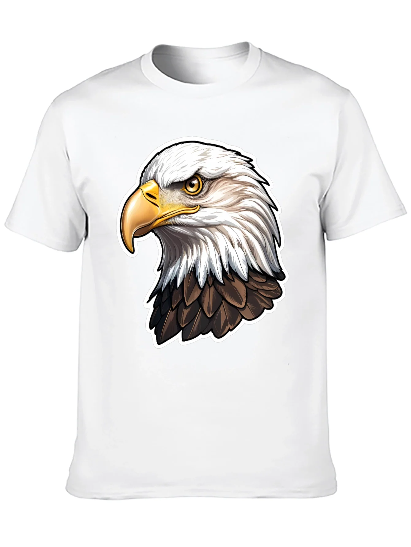 Bald Eagle Graphic Tee - Patriotic American Pride
