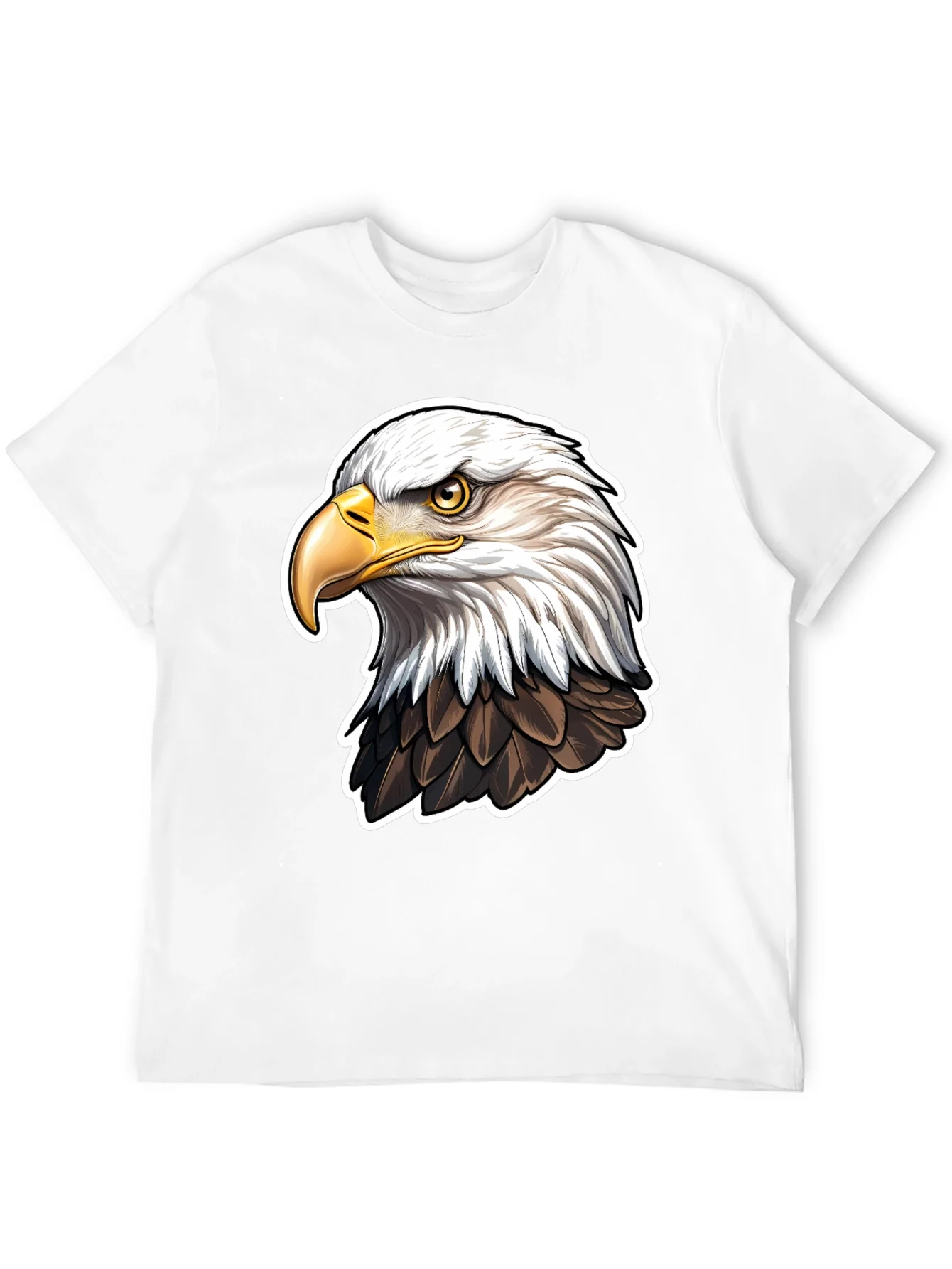 Bald Eagle Graphic Tee - Patriotic American Pride