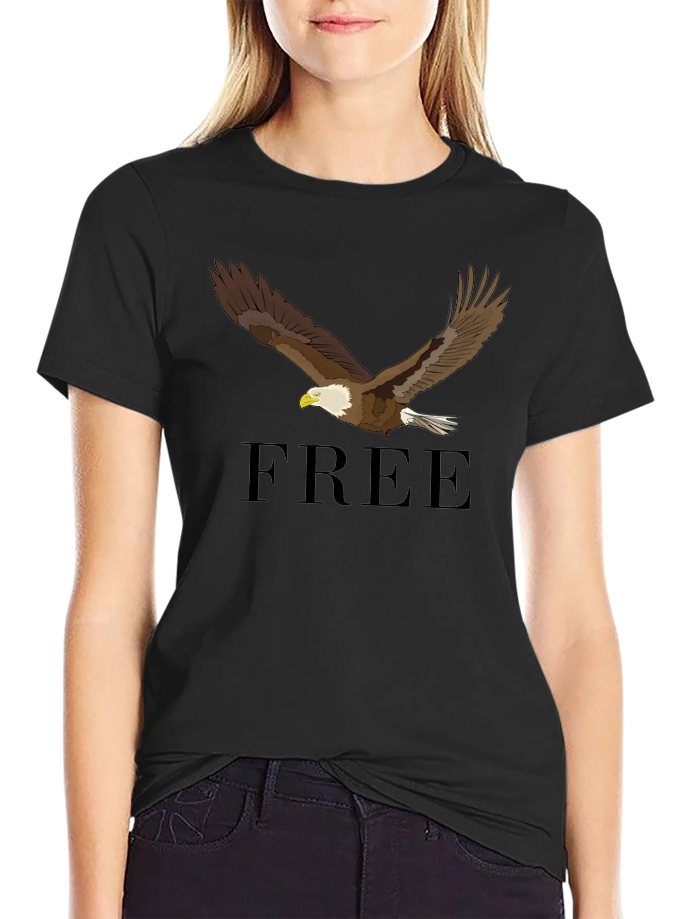 Bald Eagle Freedom Graphic Tee