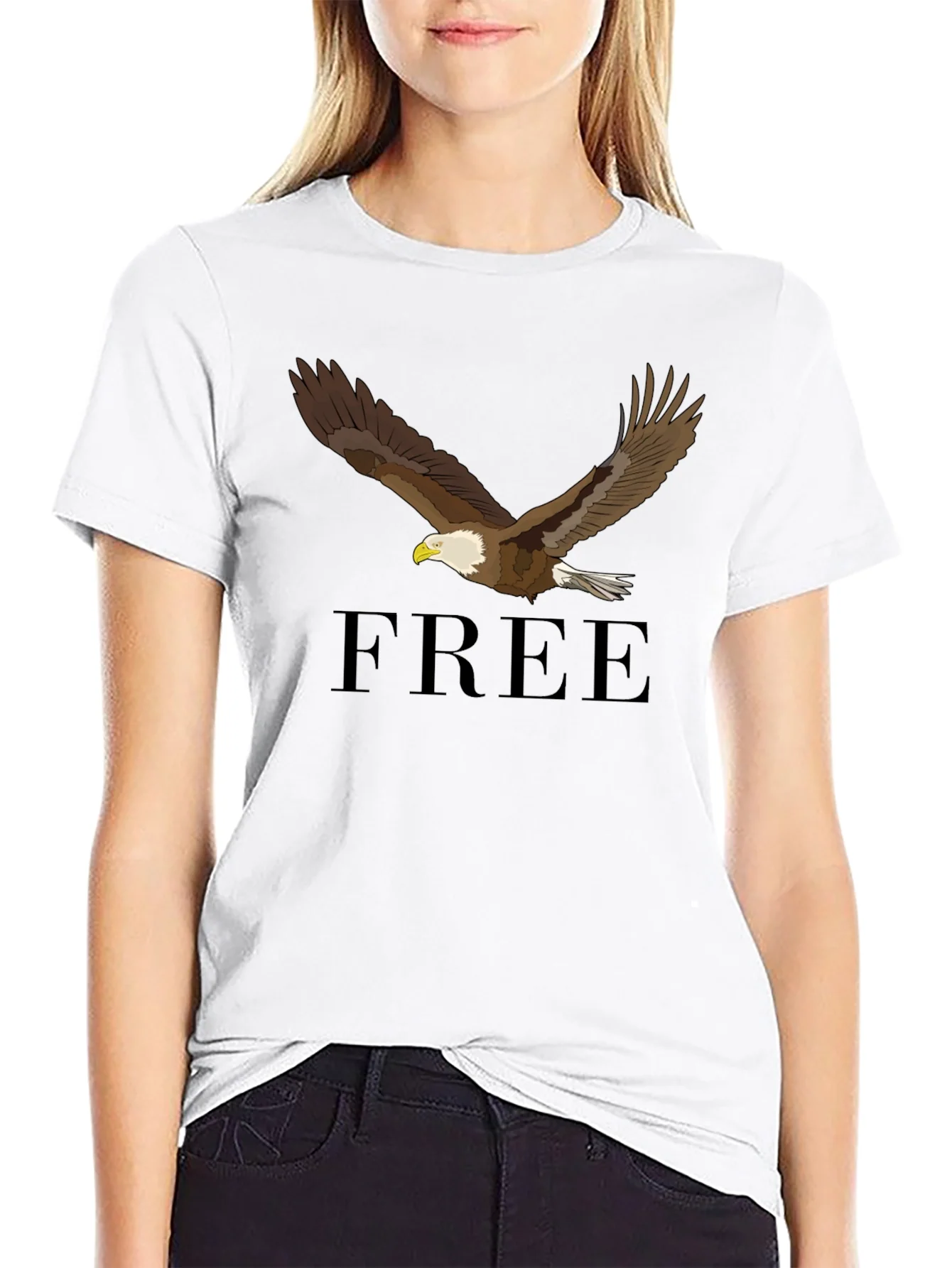 Bald Eagle Freedom Graphic Tee
