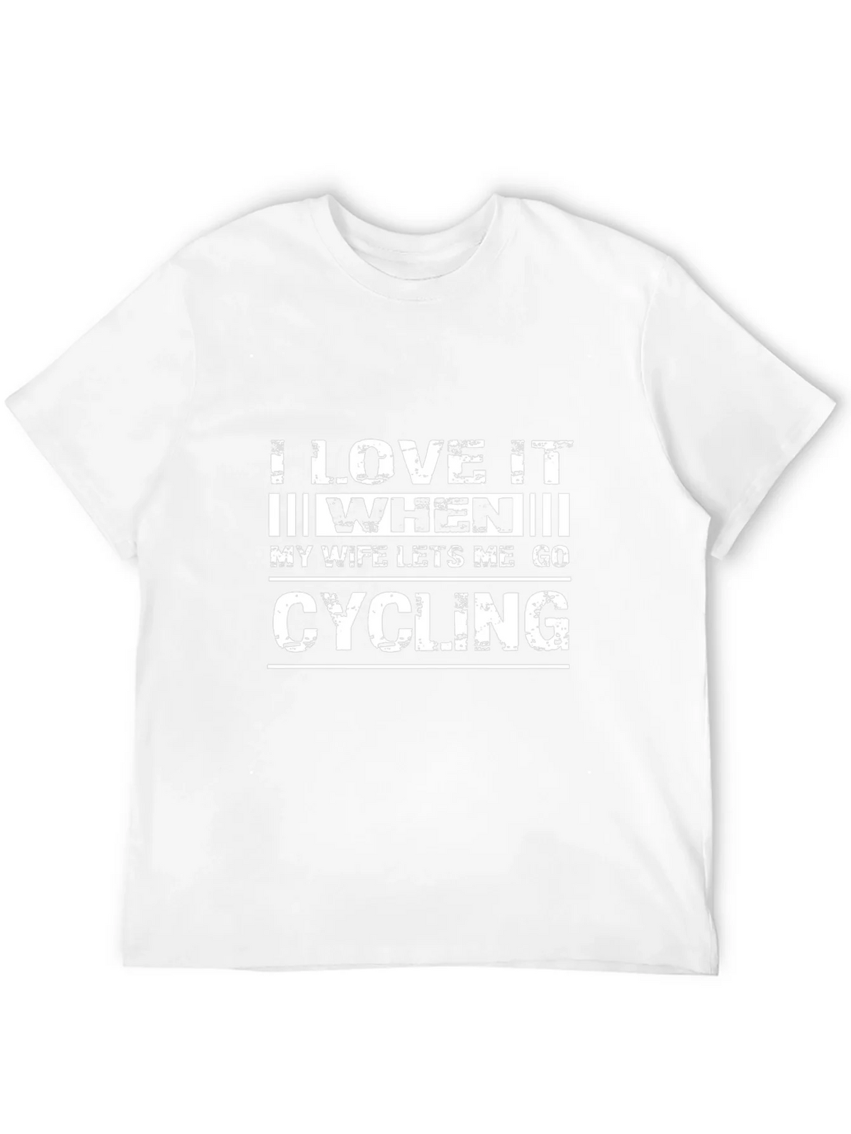 Funny Cycling T-Shirt - I Love It When My Wife Lets Me Go