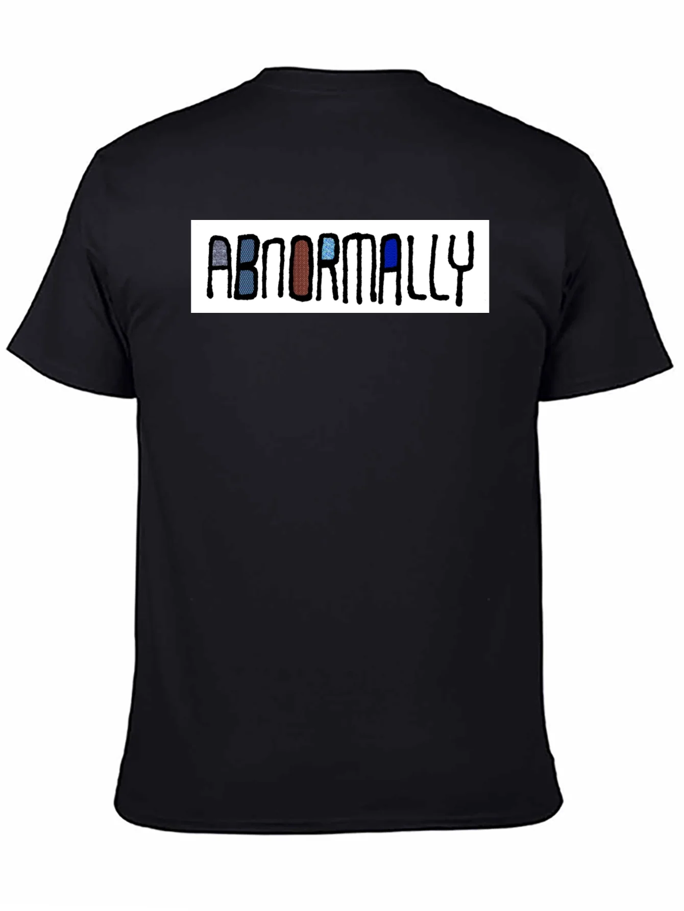 Abnormally Funny Graphic Tee - Black Casual T-Shirt