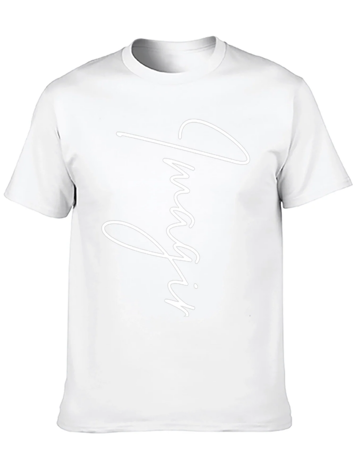 Imagine Graphic Print Black T-Shirt