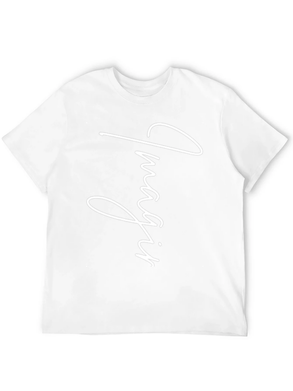 Imagine Graphic Print Black T-Shirt
