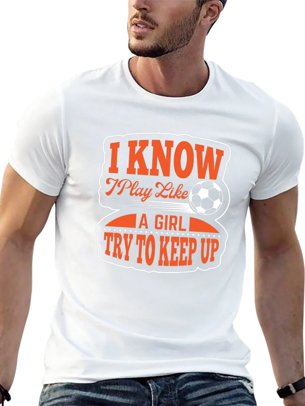 I Know I Play Like A Girl Soccer T-Shirt