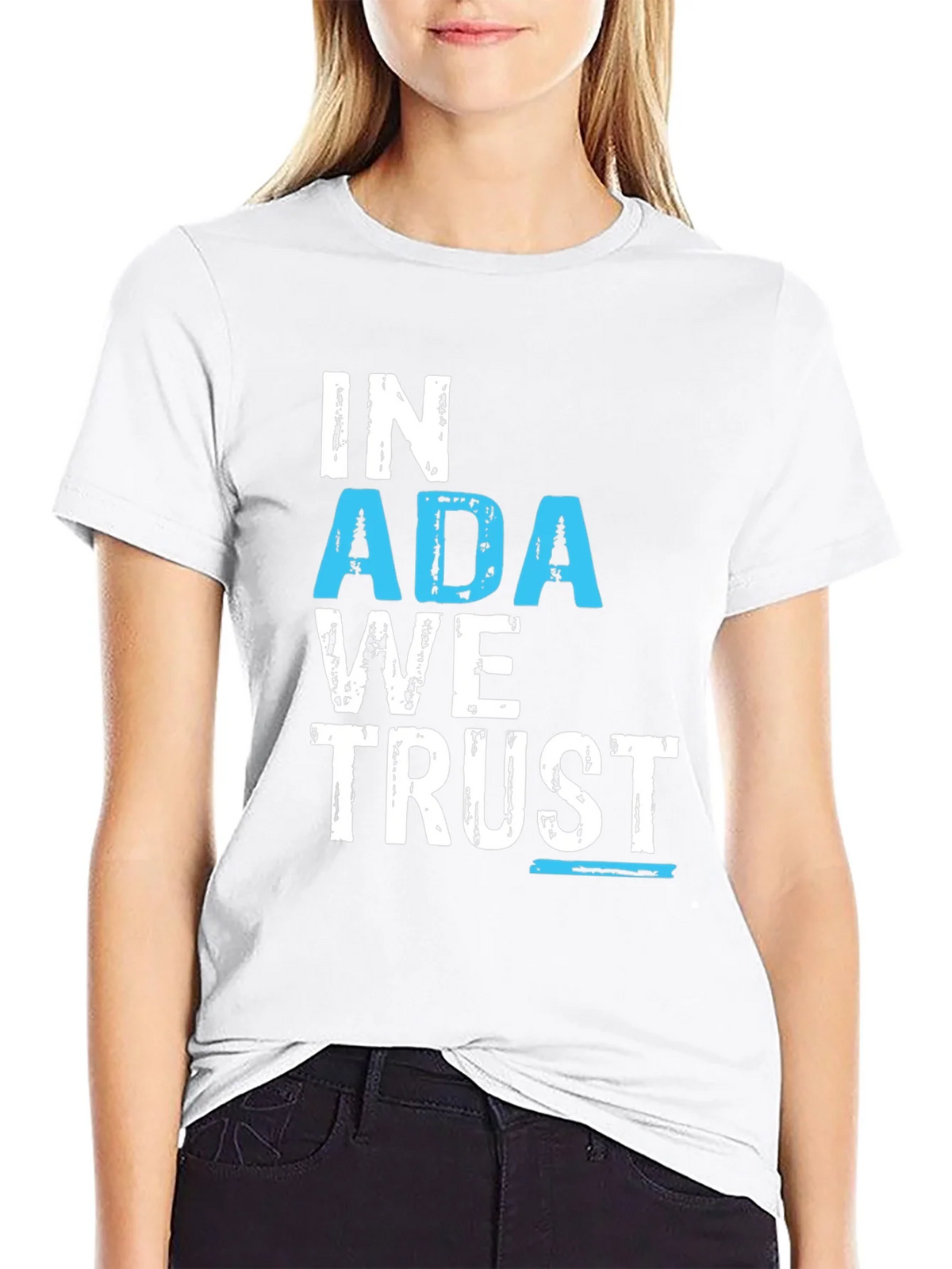 In ADA We Trust T-Shirt - Disability Rights Advocacy Tee