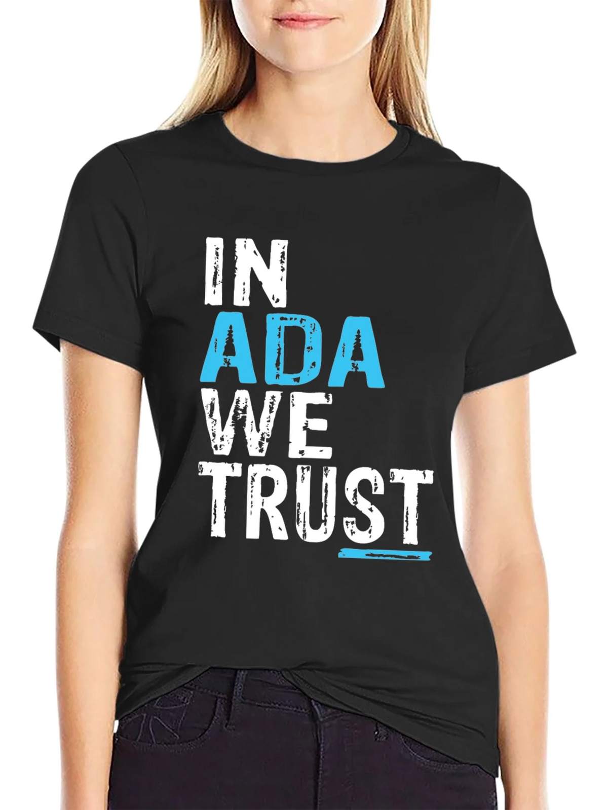 In ADA We Trust T-Shirt - Disability Rights Advocacy Tee