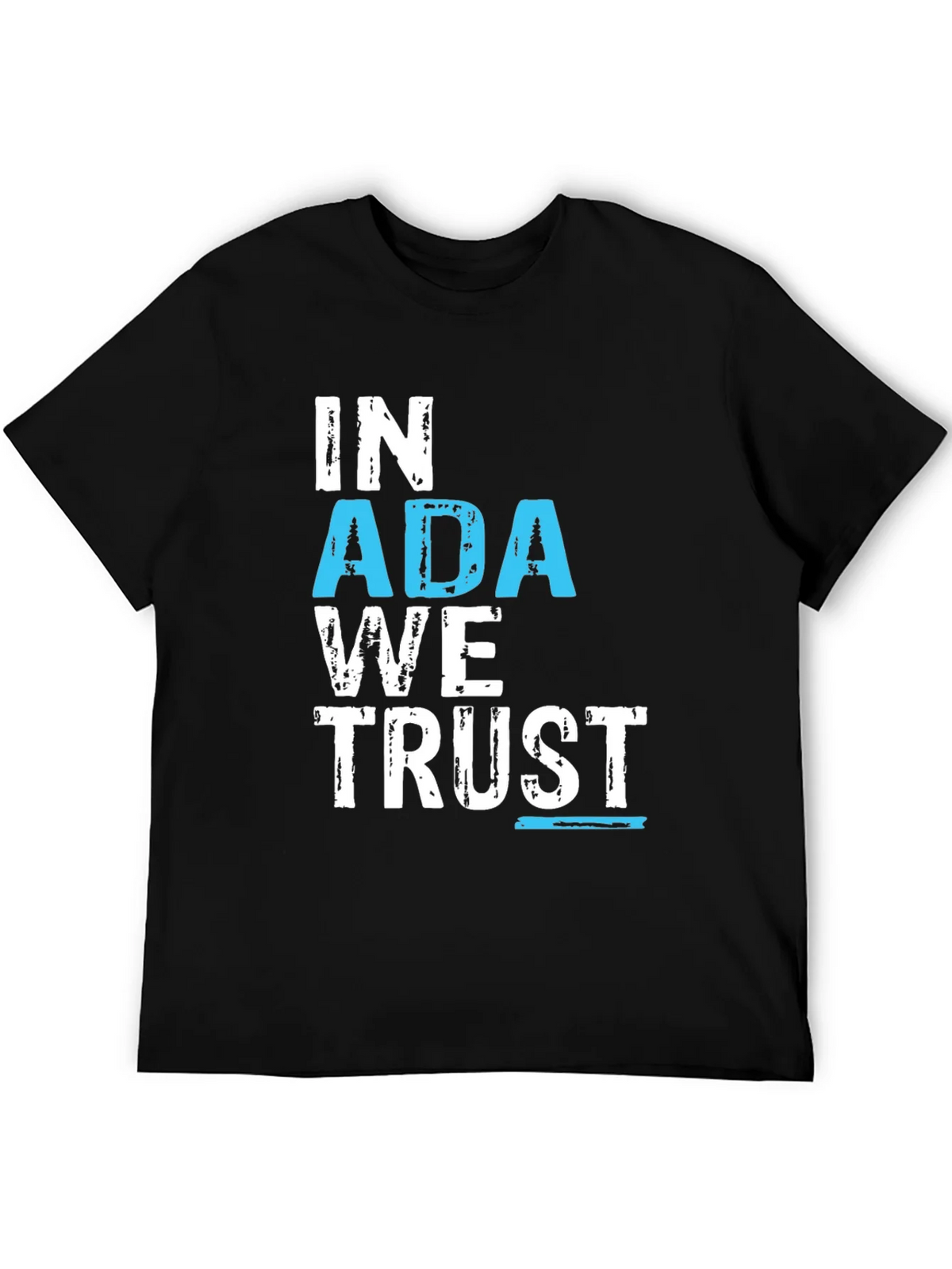 In ADA We Trust T-Shirt - Disability Rights Advocacy Tee