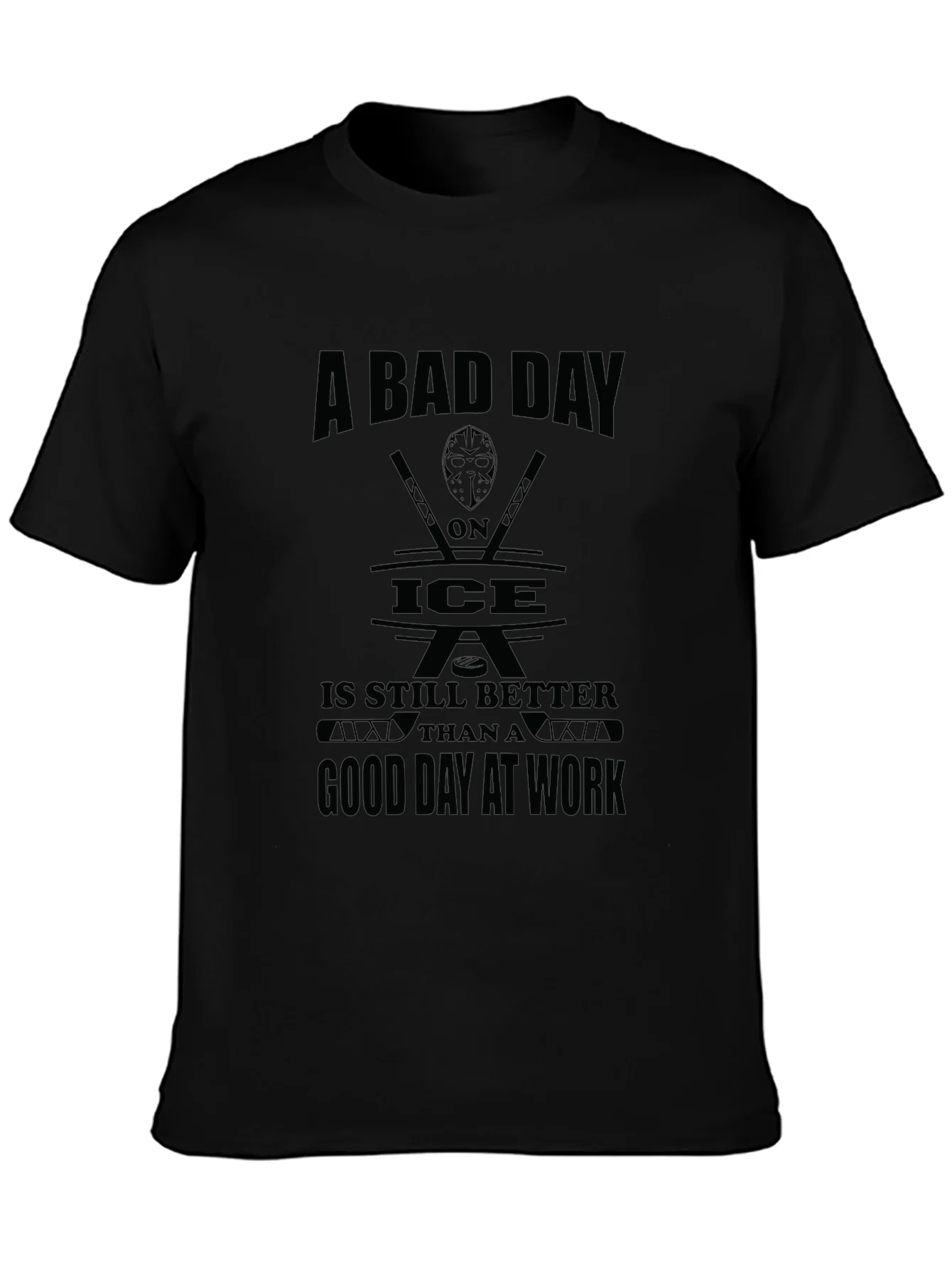 A Bad Day On Ice Hockey T-Shirt