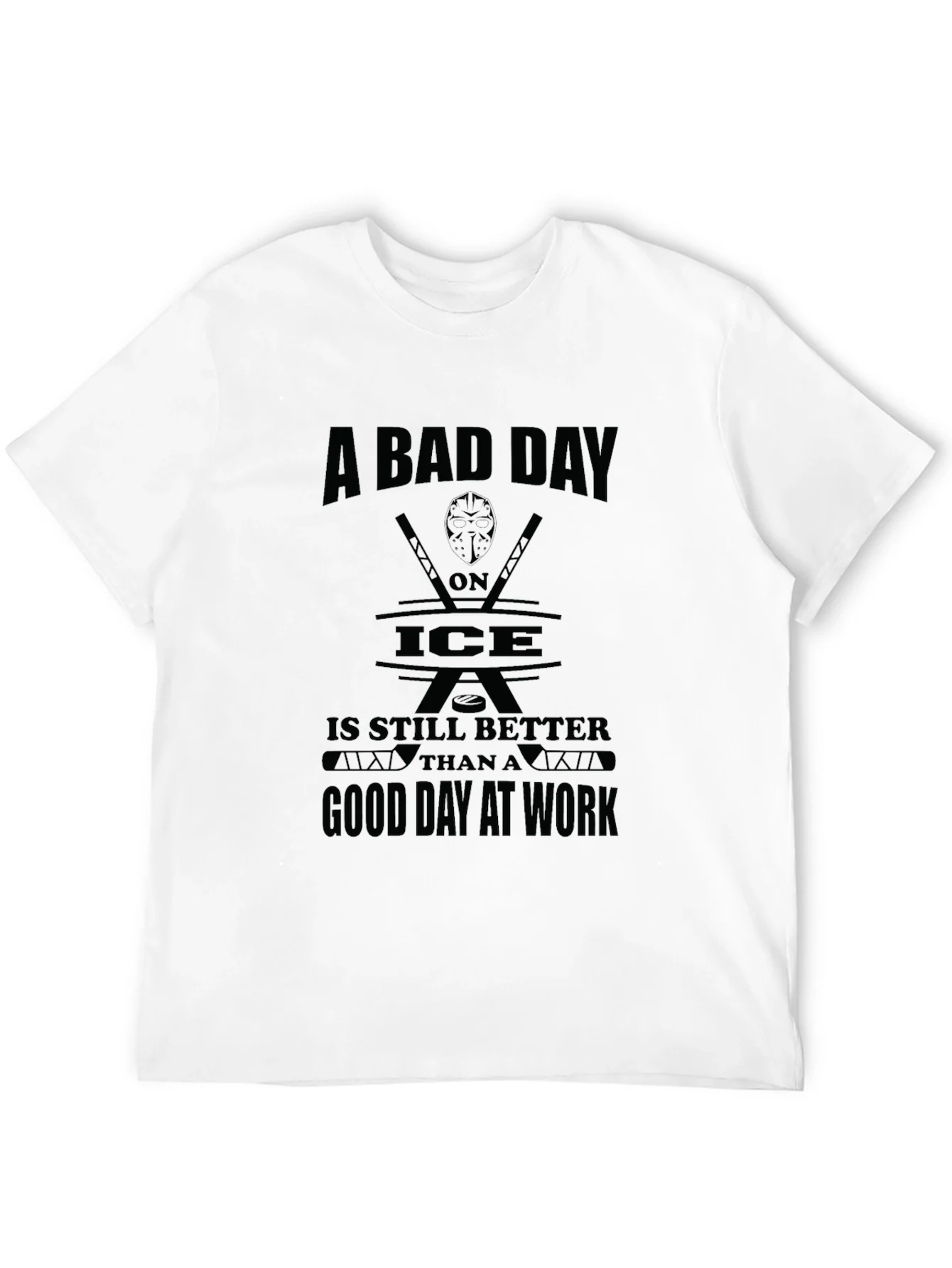 A Bad Day On Ice Hockey T-Shirt