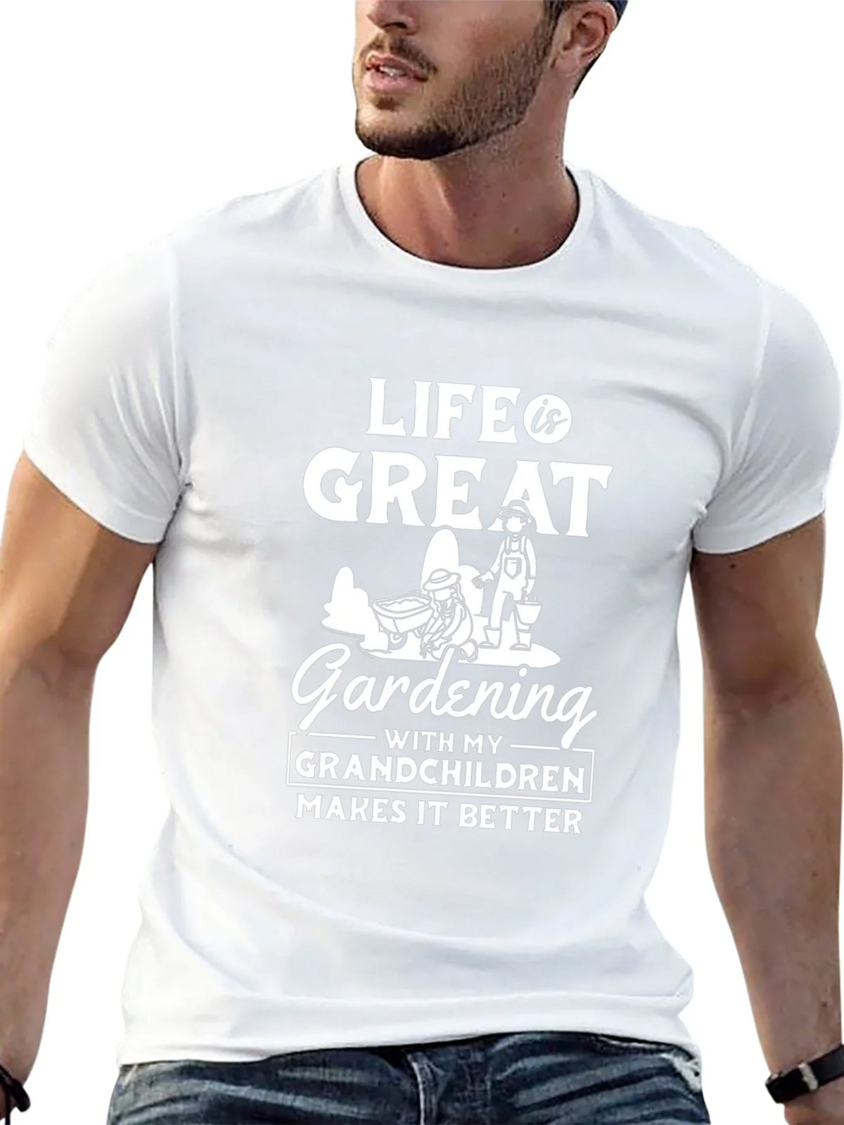 Gardening Grandchildren T-Shirt