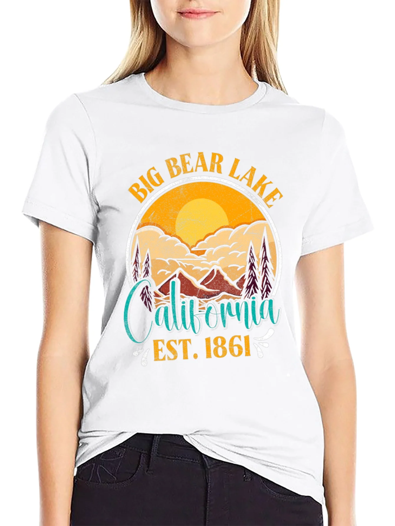Big Bear Lake California Vintage T-Shirt