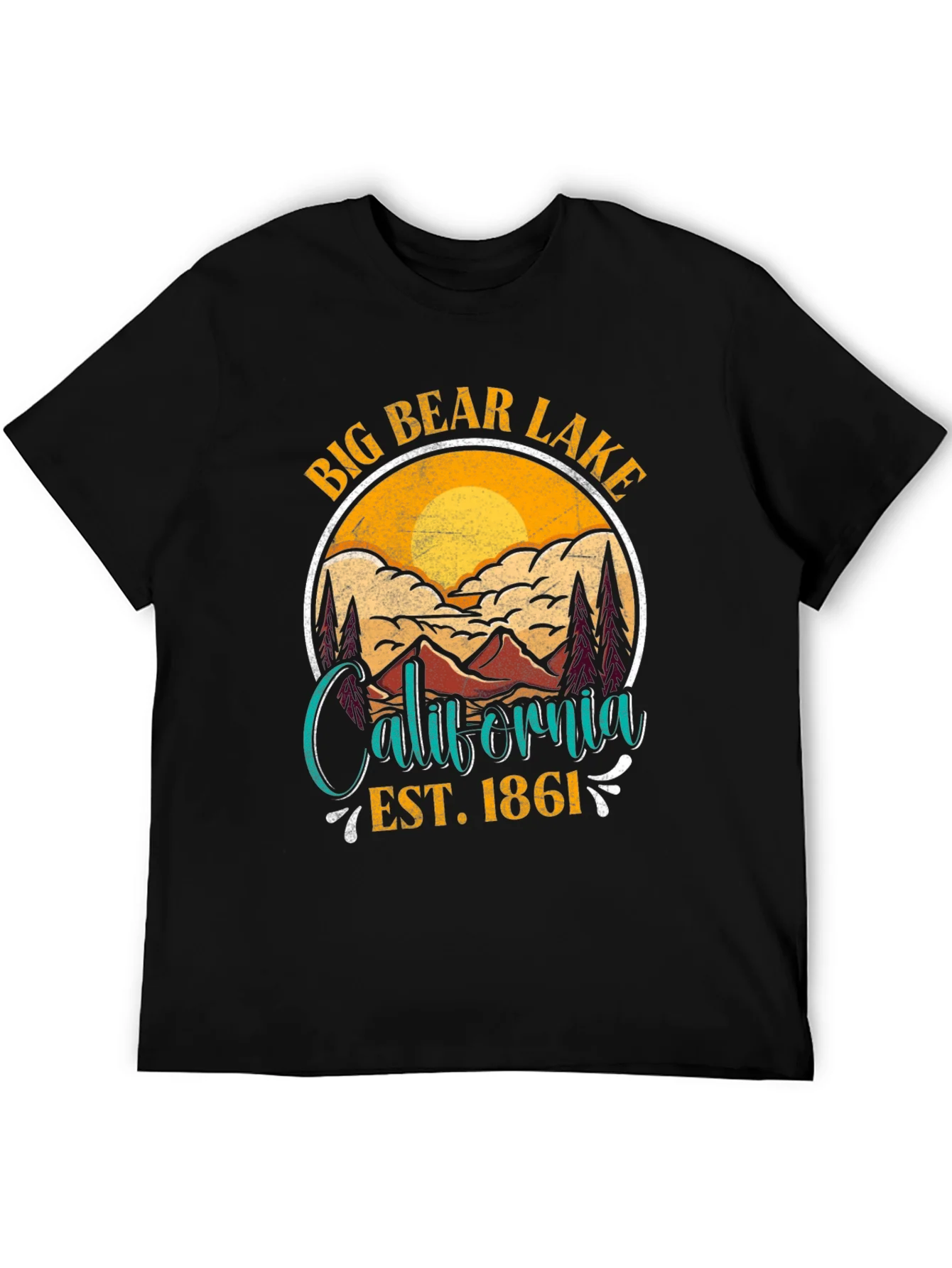 Big Bear Lake California Vintage T-Shirt