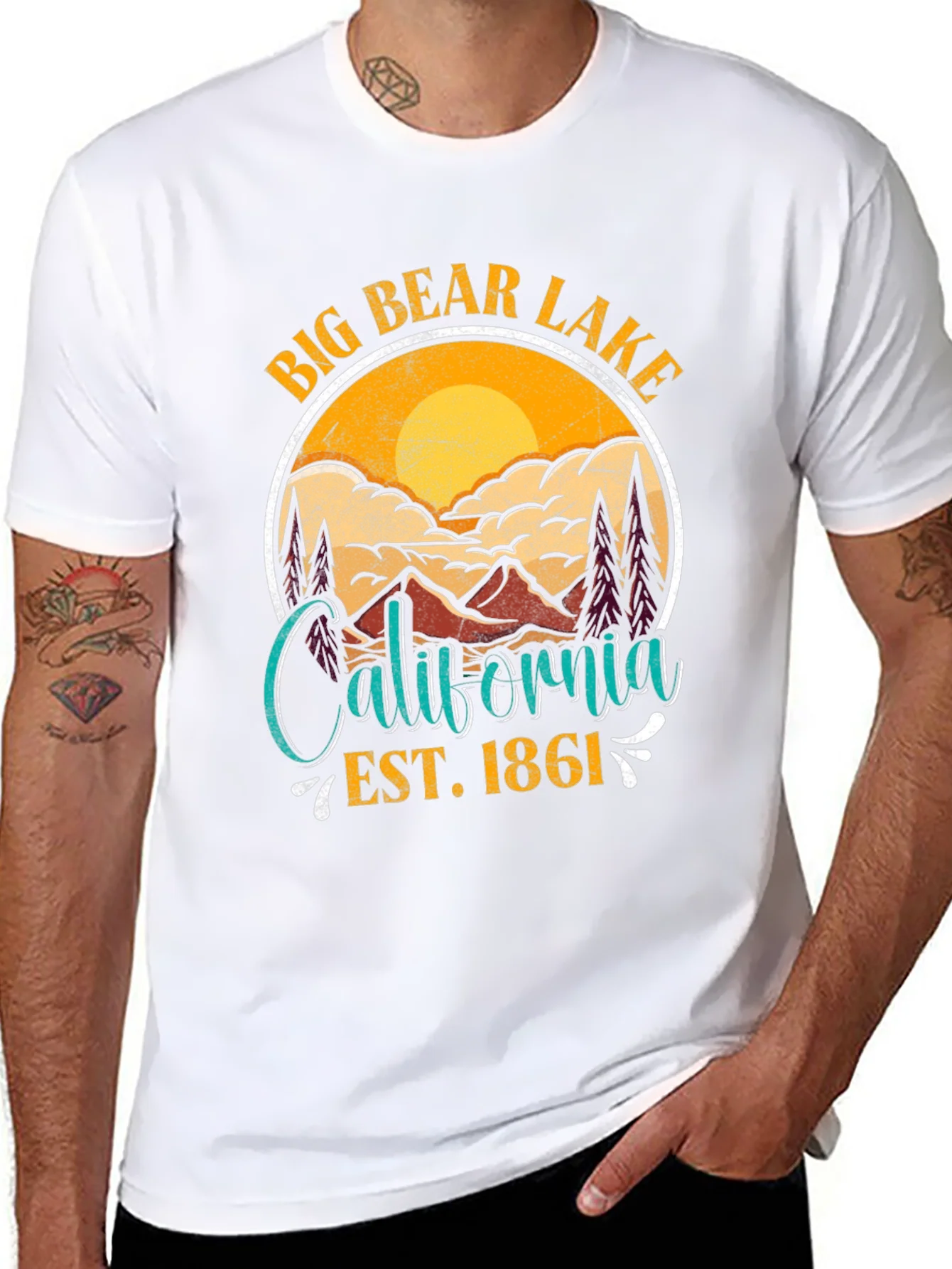 Big Bear Lake California Vintage T-Shirt