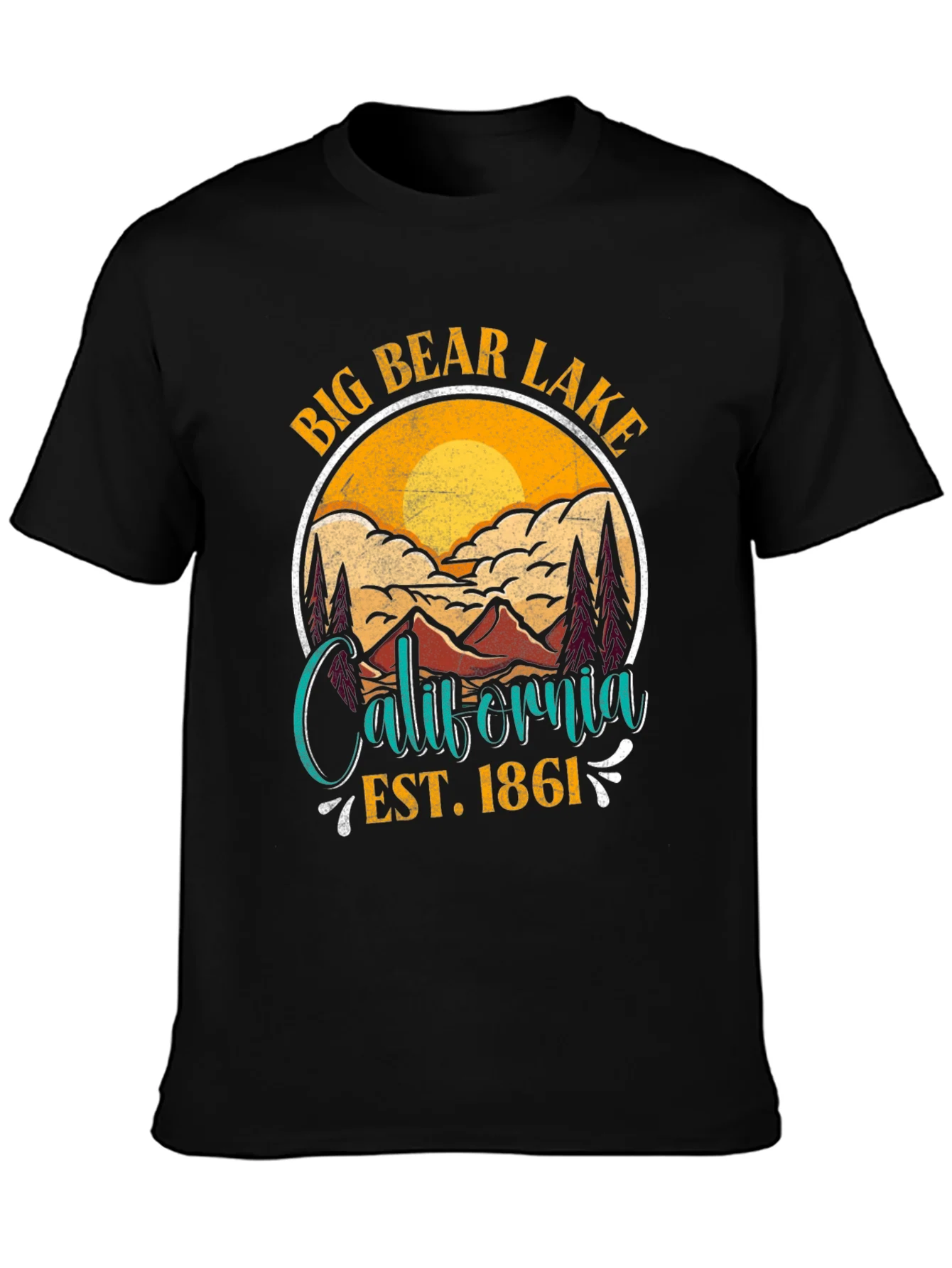 Big Bear Lake California Vintage T-Shirt
