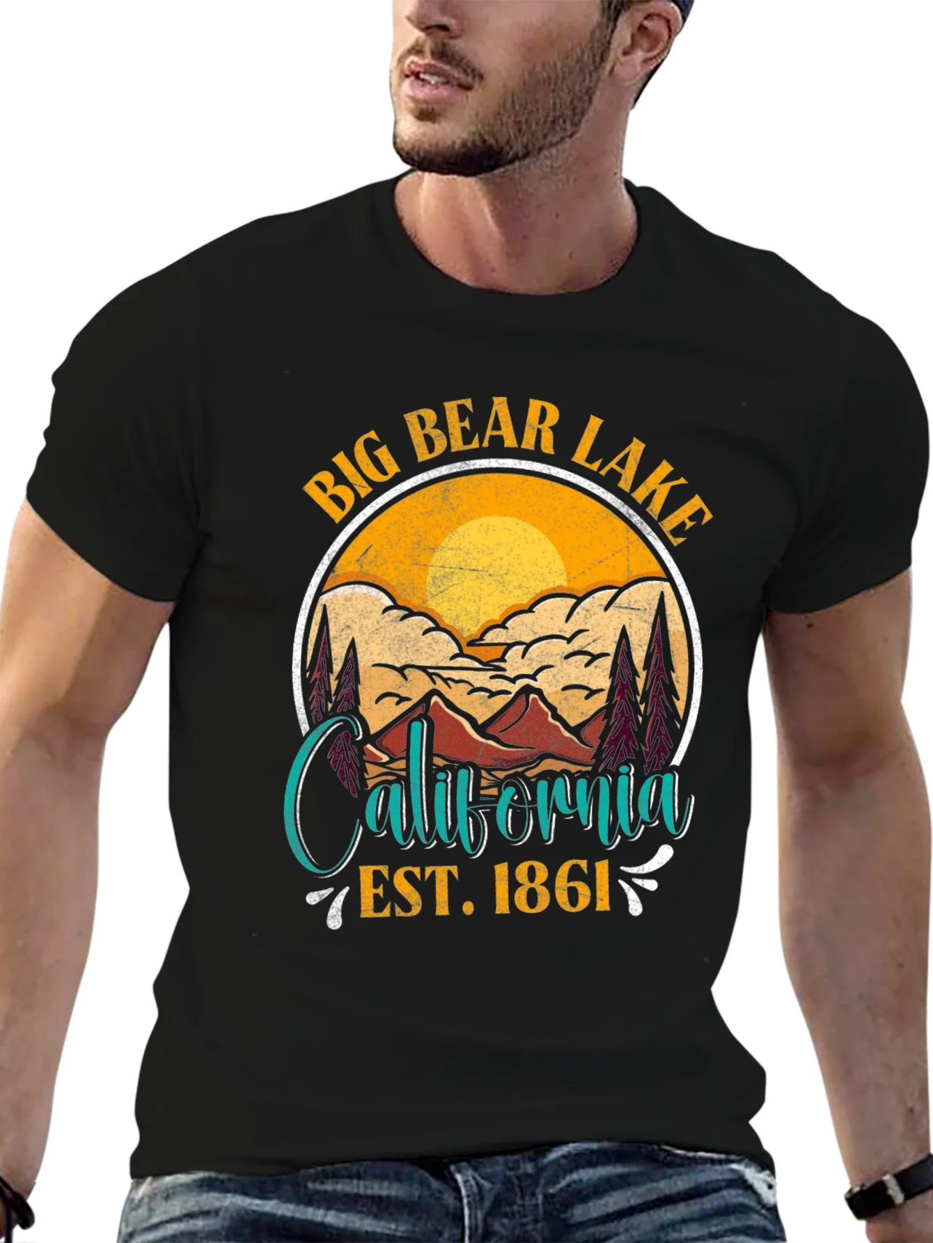 Big Bear Lake California Vintage T-Shirt