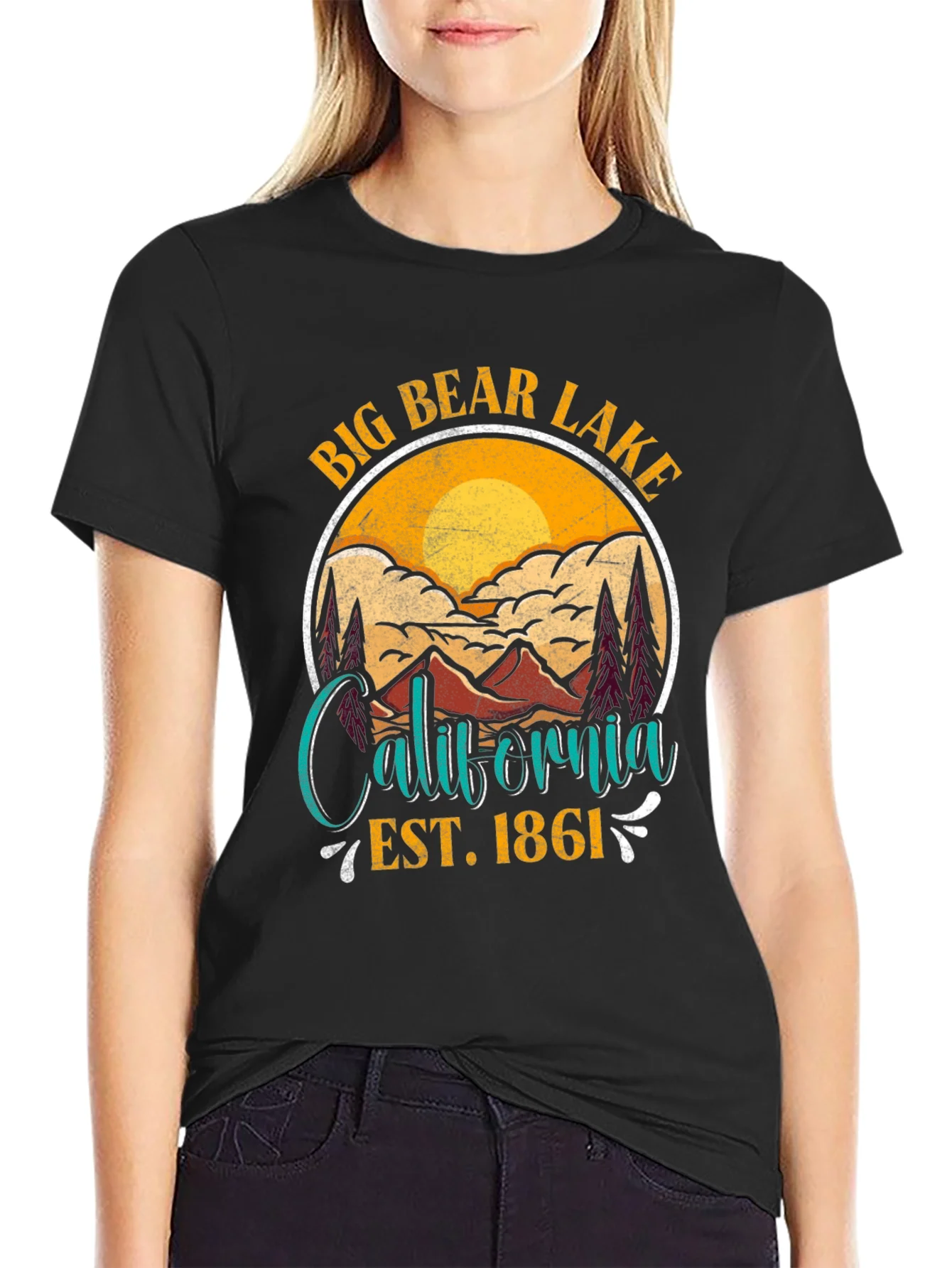 Big Bear Lake California Vintage T-Shirt