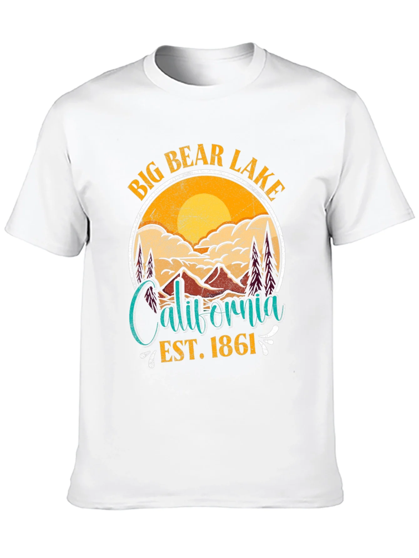 Big Bear Lake California Vintage T-Shirt