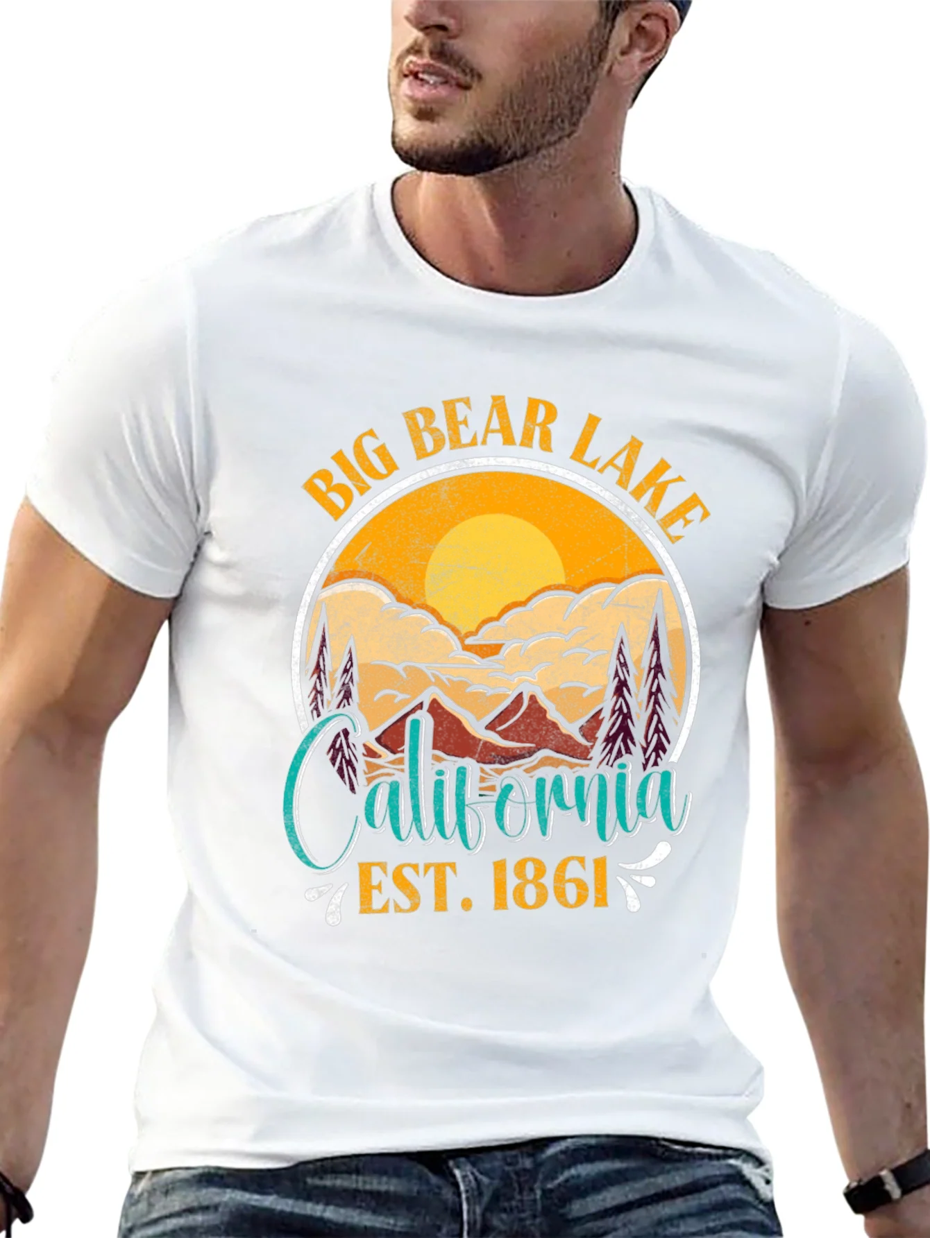Big Bear Lake California Vintage T-Shirt