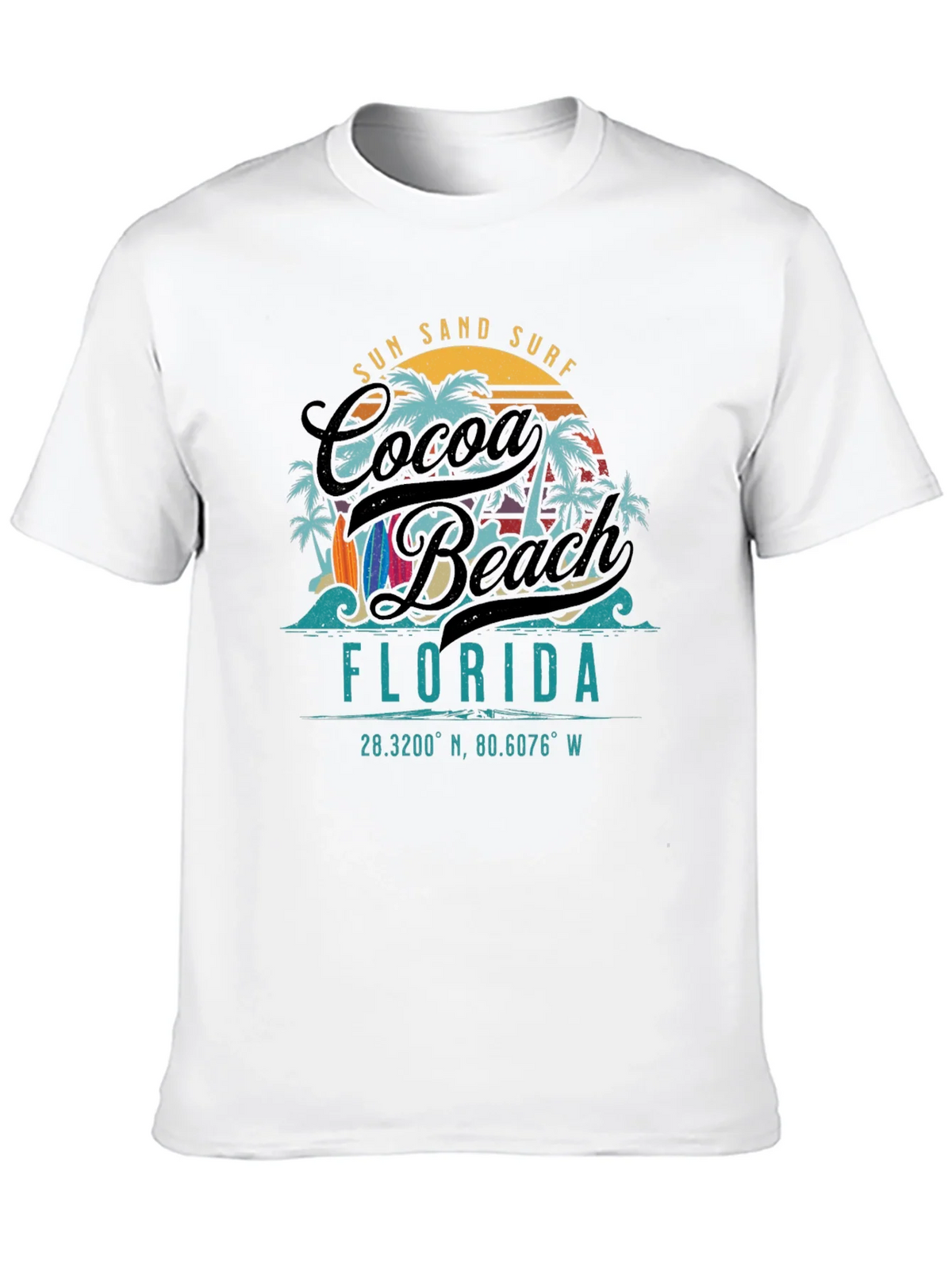 Cocoa Beach Florida Graphic T-Shirt