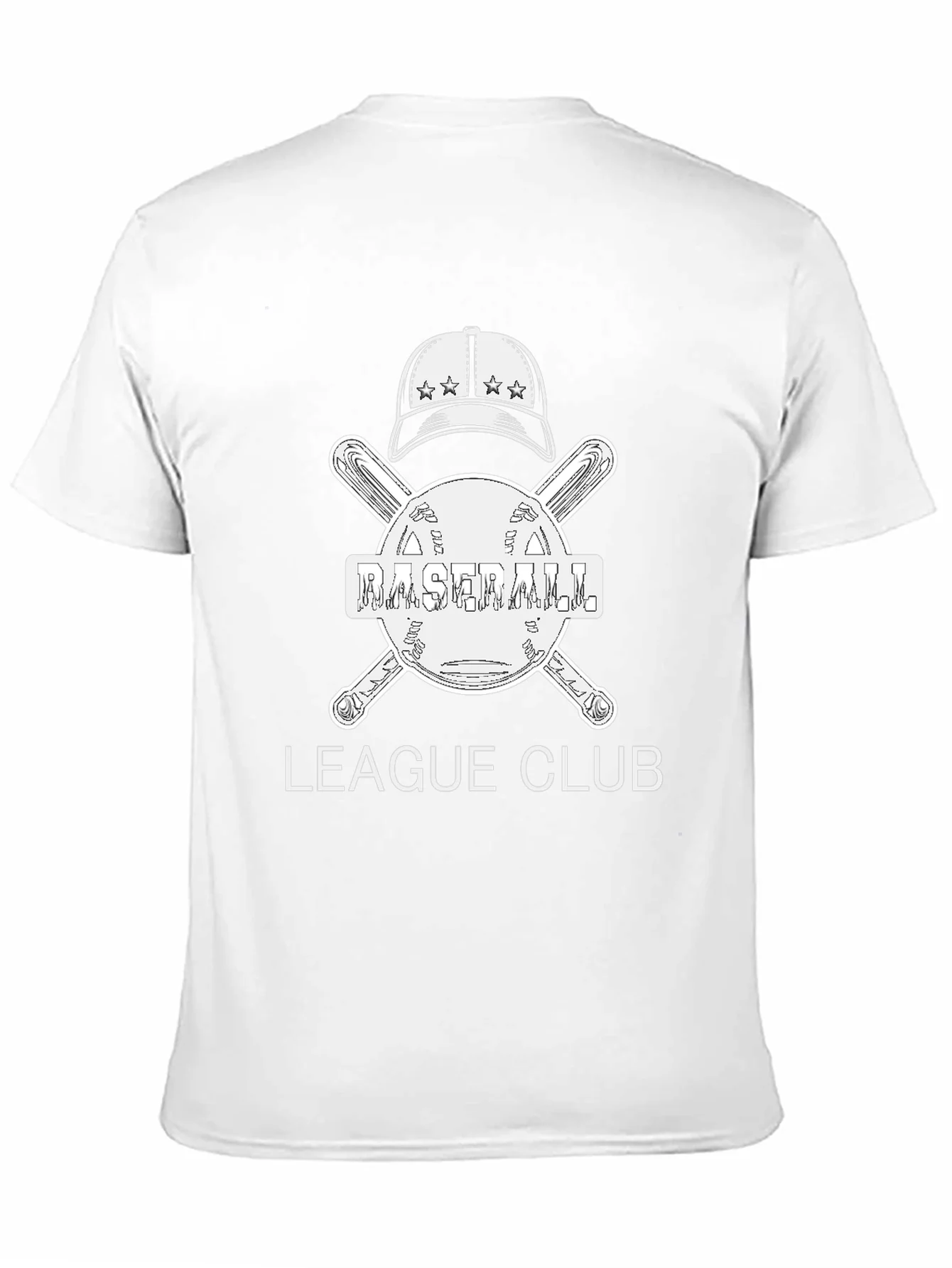 Baseball League Club Tee - Stylish & Comfortable