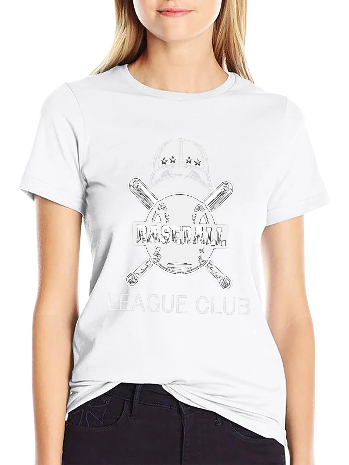 Baseball League Club Tee - Stylish & Comfortable