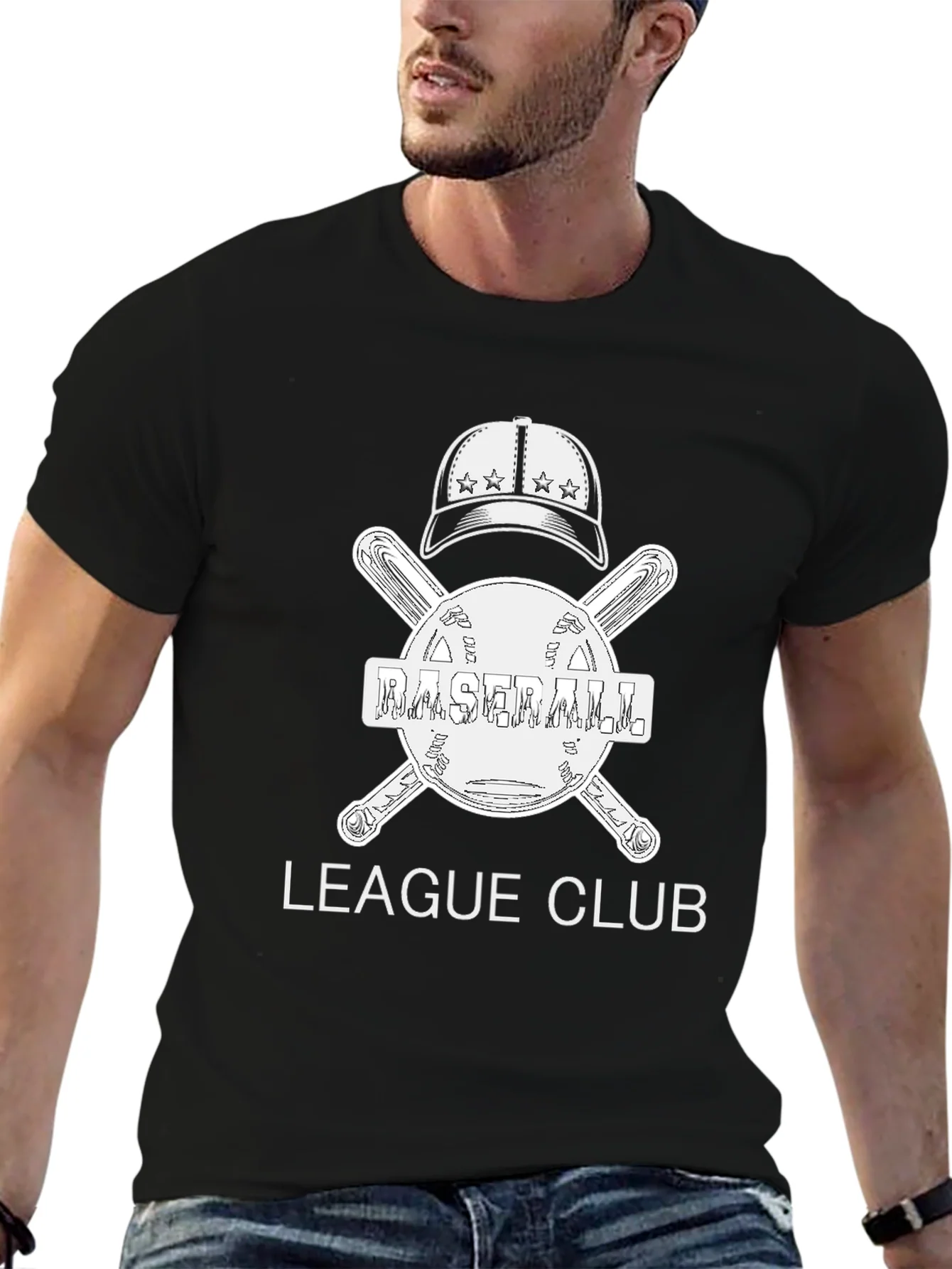 Baseball League Club Tee - Stylish & Comfortable