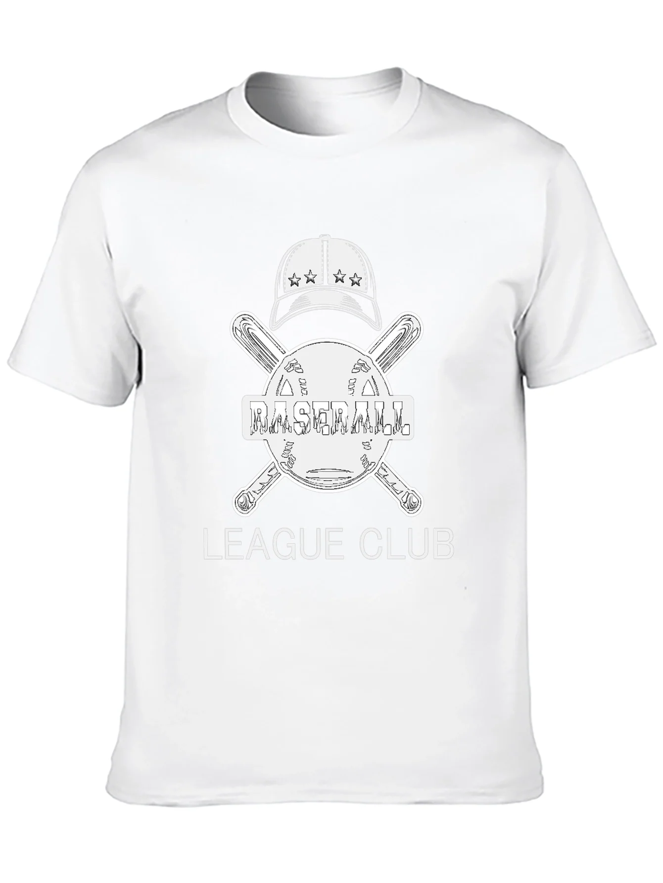 Baseball League Club Tee - Stylish & Comfortable