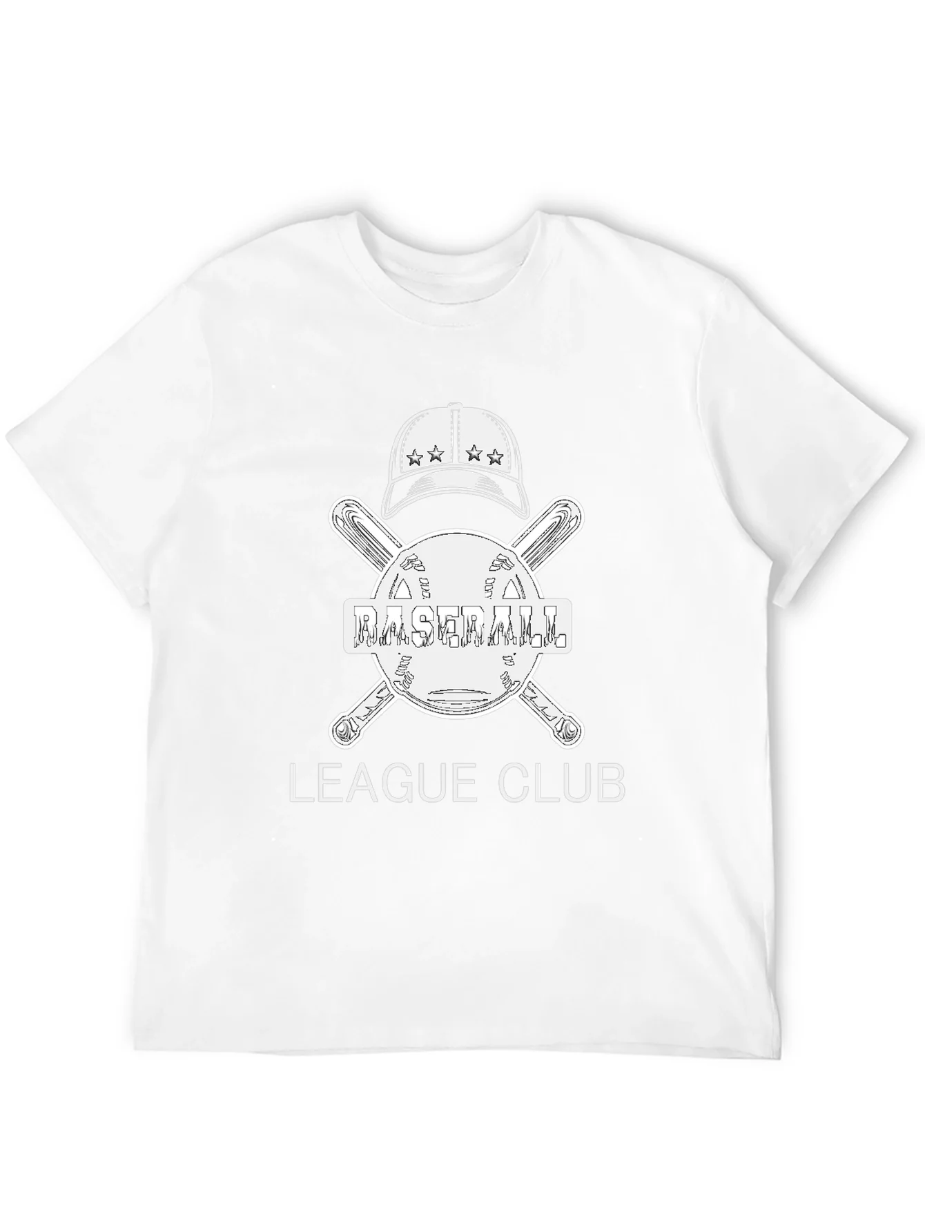 Baseball League Club Tee - Stylish & Comfortable