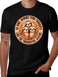 Be Kind Sloth Graphic Tee