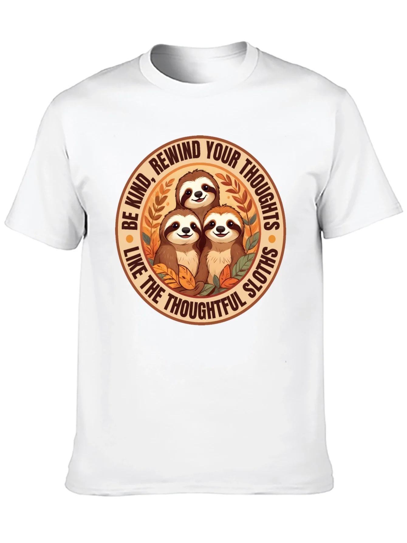 Be Kind Sloth Graphic Tee