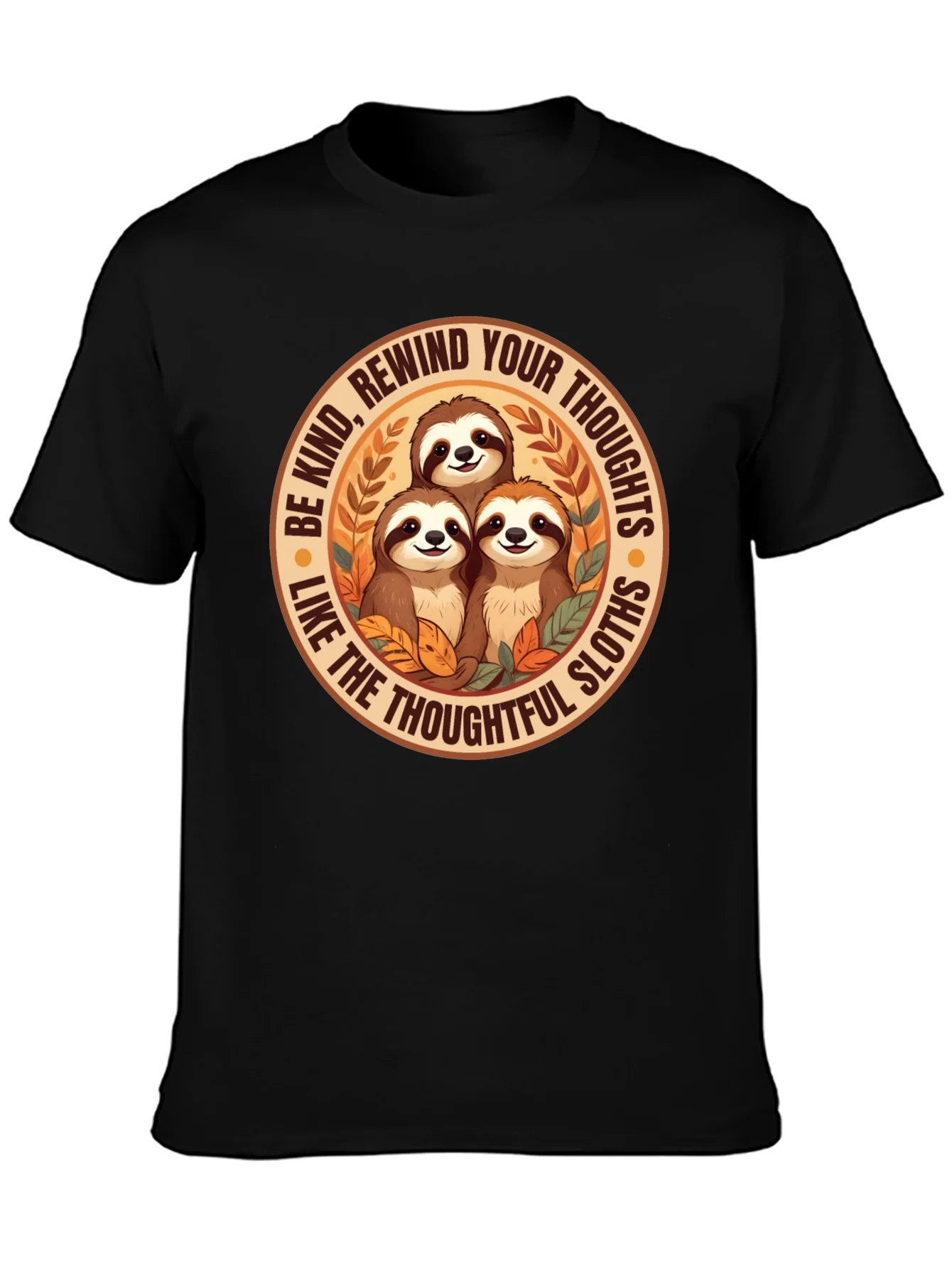 Be Kind Sloth Graphic Tee