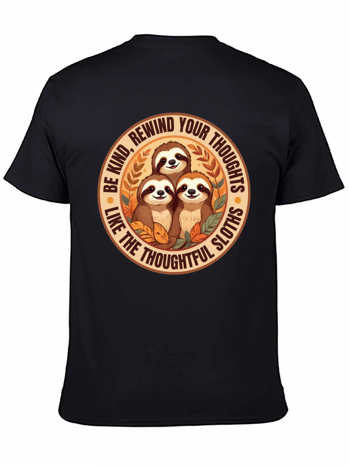 Be Kind Sloth Graphic Tee