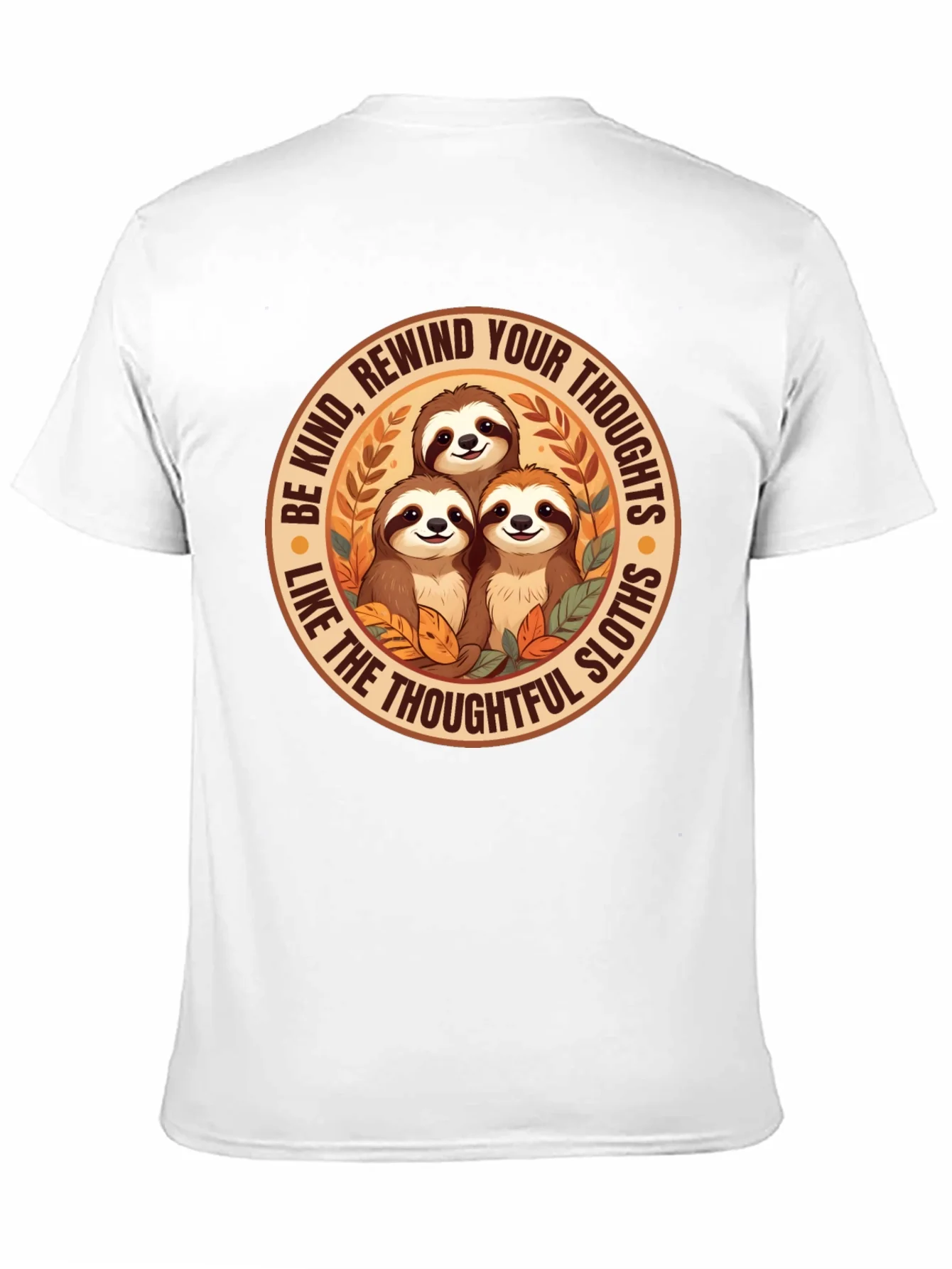 Be Kind Sloth Graphic Tee