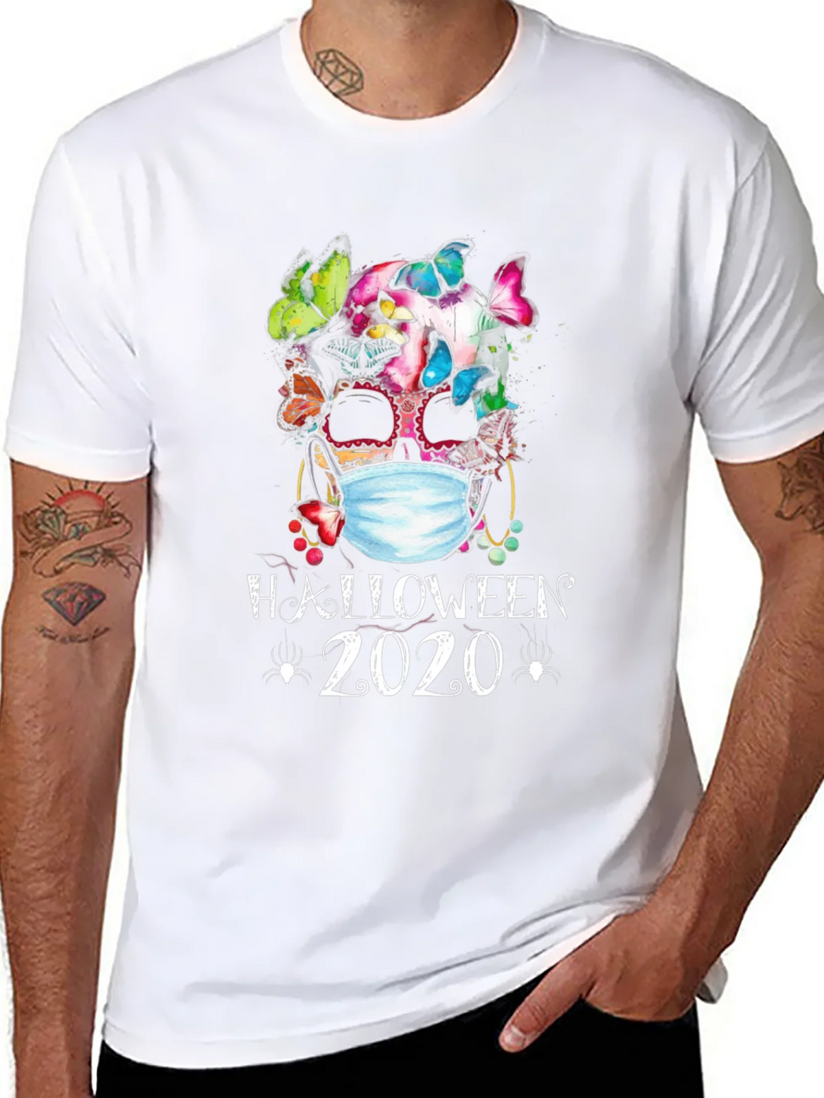 Halloween 2020 Skull Mask T-Shirt