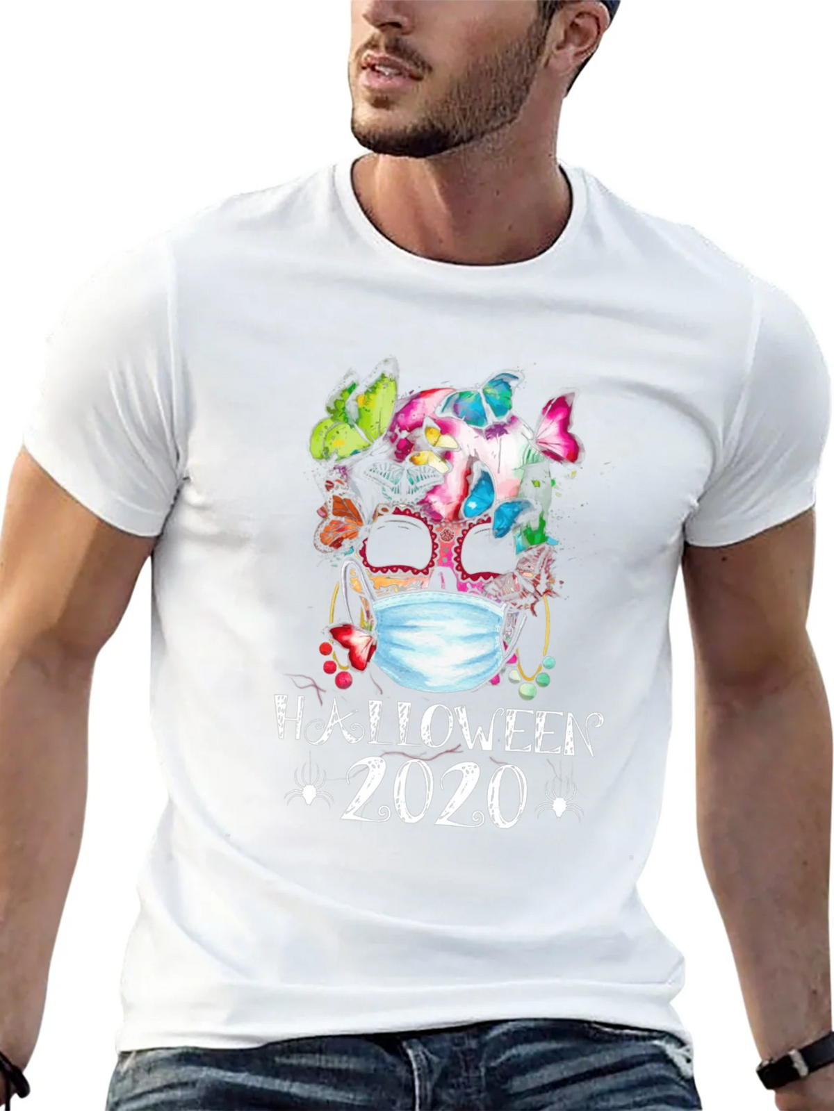 Halloween 2020 Skull Mask T-Shirt