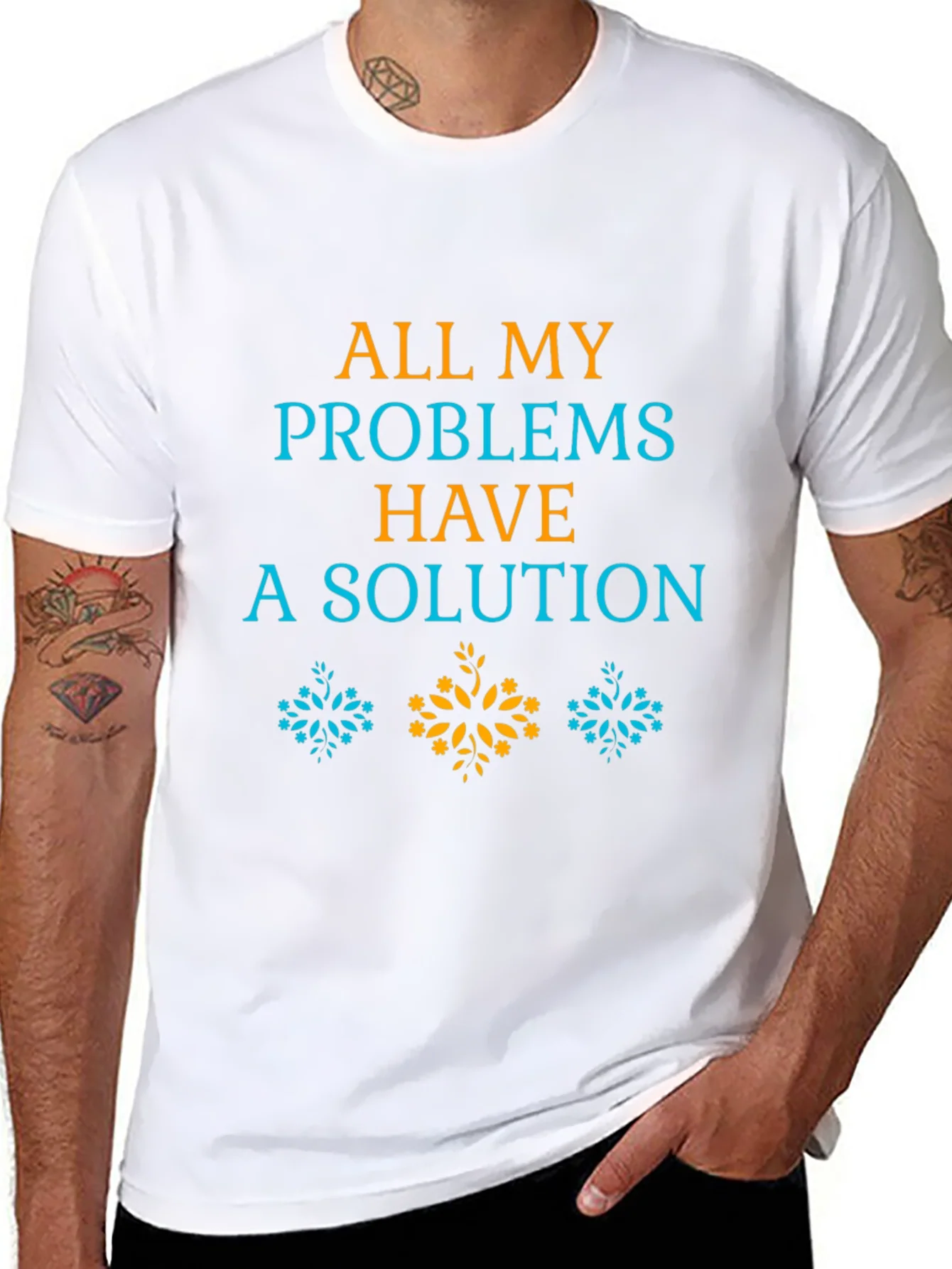 All My Problems Have A Solution Graphic Tee